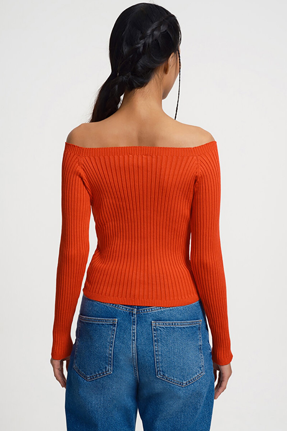 Loft Crop  Kadın Bluz LF2034468 Kırmızı