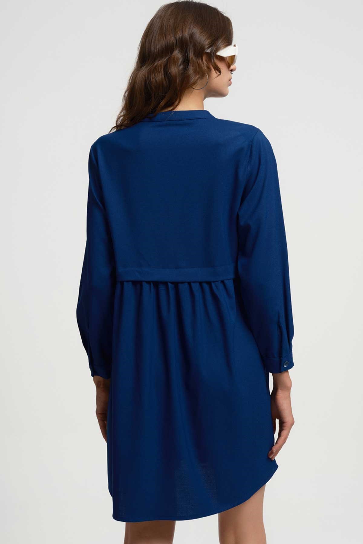 Loft Kadın Elbise LF2034508 Lacivert