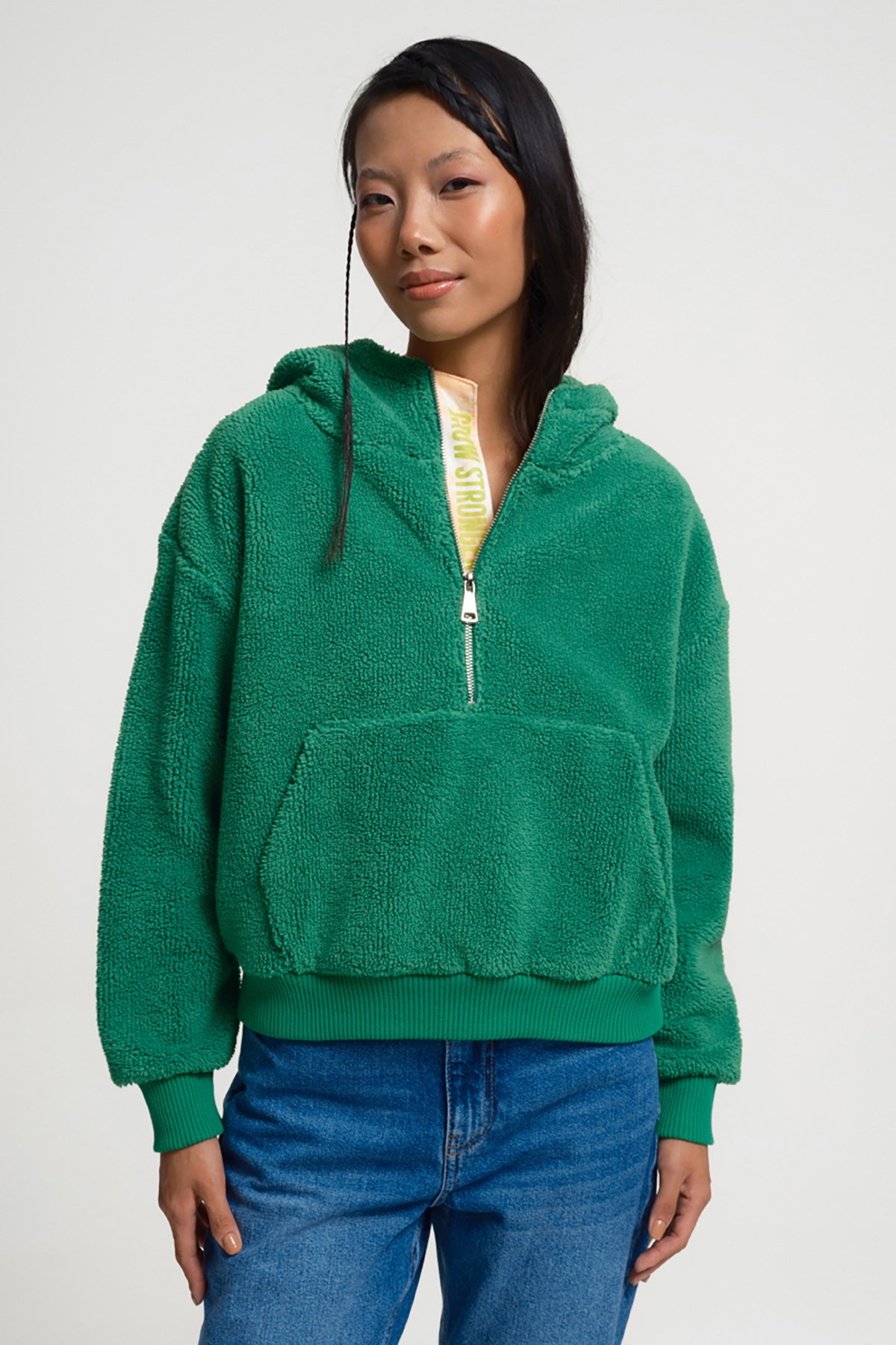 Loft Kadın Sweatshirt LF2034559 Yeşil
