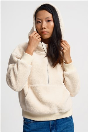 Loft Kadın Sweatshirt LF2034559 Ekru