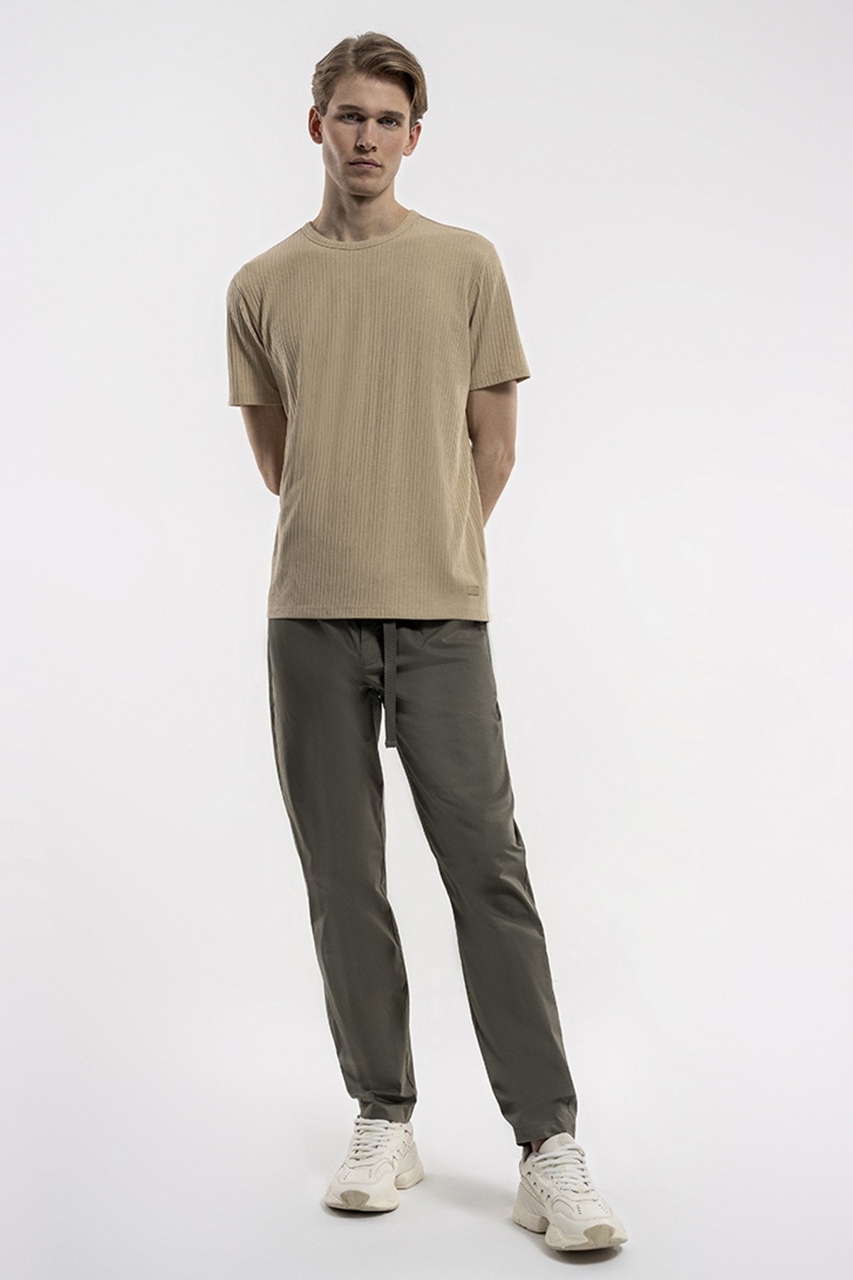 Loft Regular Fit Erkek Tişört LF2034585 Bej