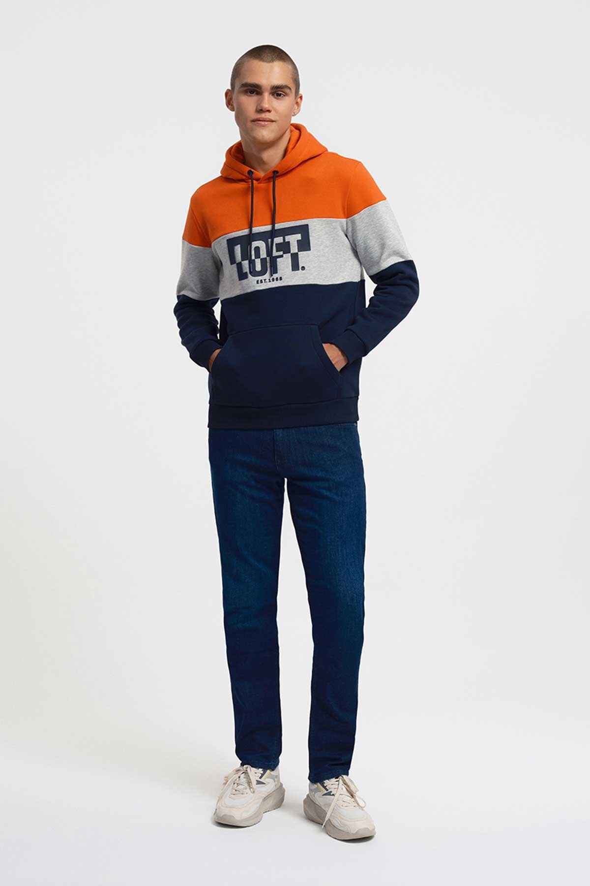 Loft Erkek Sweatshirt LF2034722 Turuncu