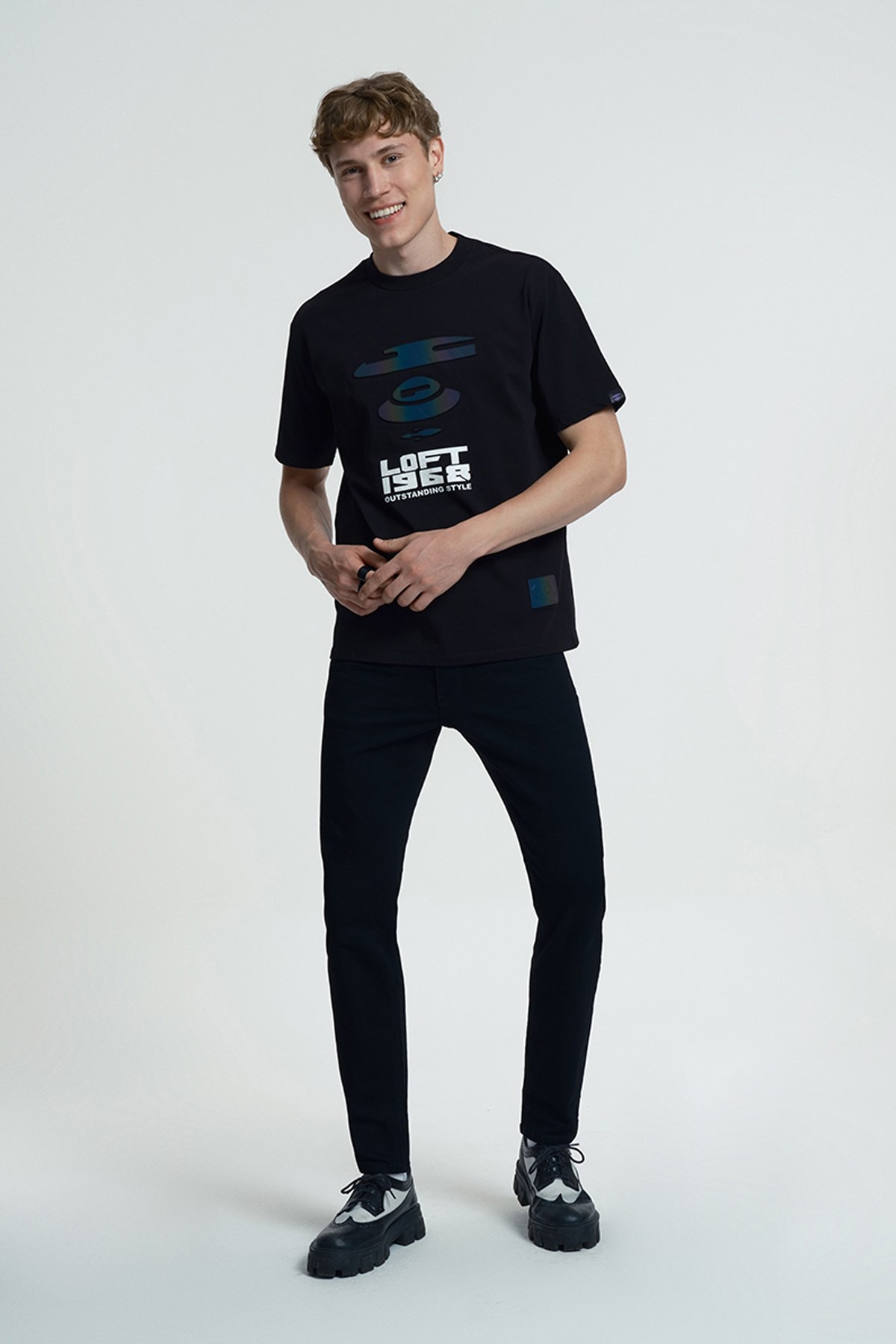 Loft Ricardo Slim Fit Erkek Pantolon LF2034723 Siyah