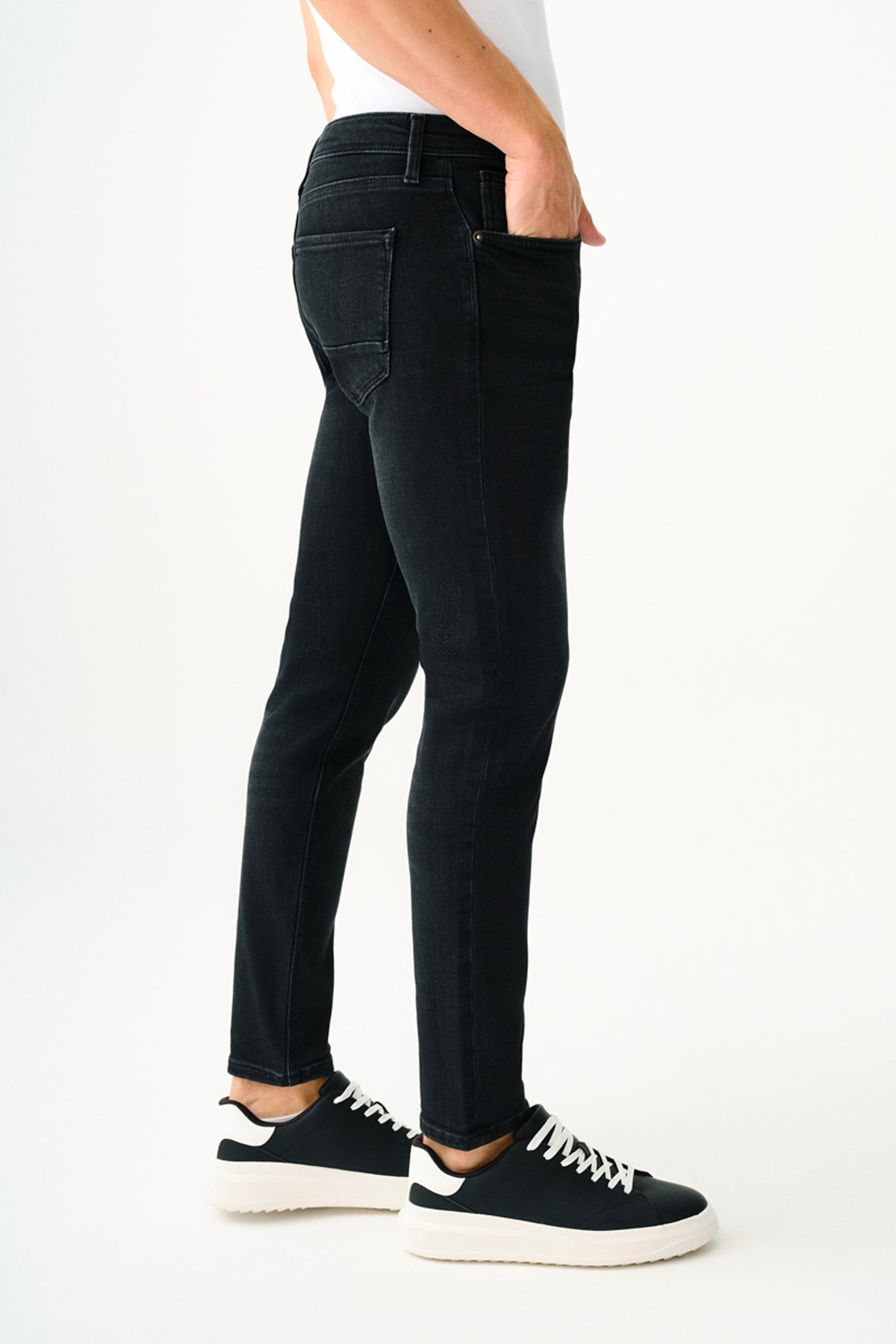 Loft Justin Skinny Fit Erkek Pantolon LF2034749 Siyah