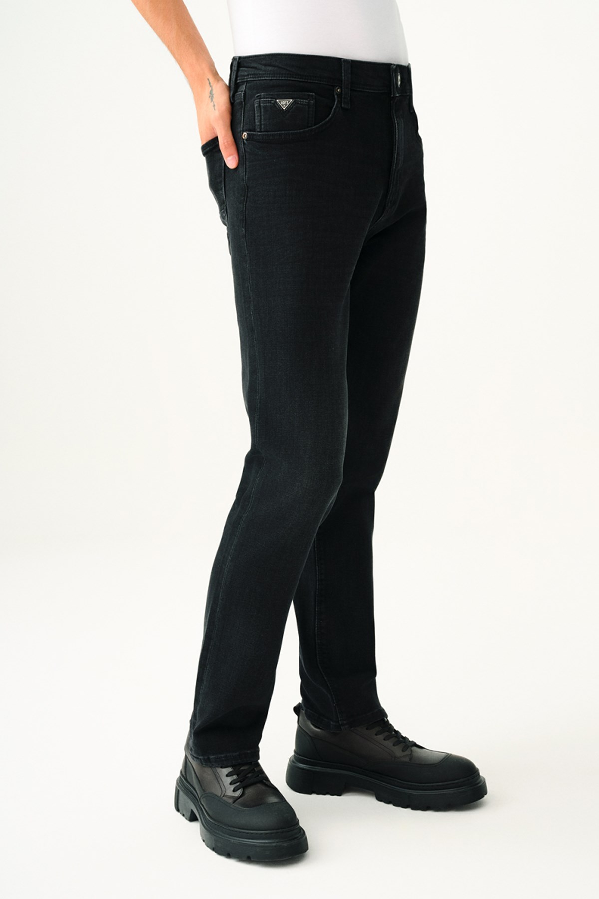 Loft Terrybrown Slim Fit Erkek Pantolon LF2034750 Siyah