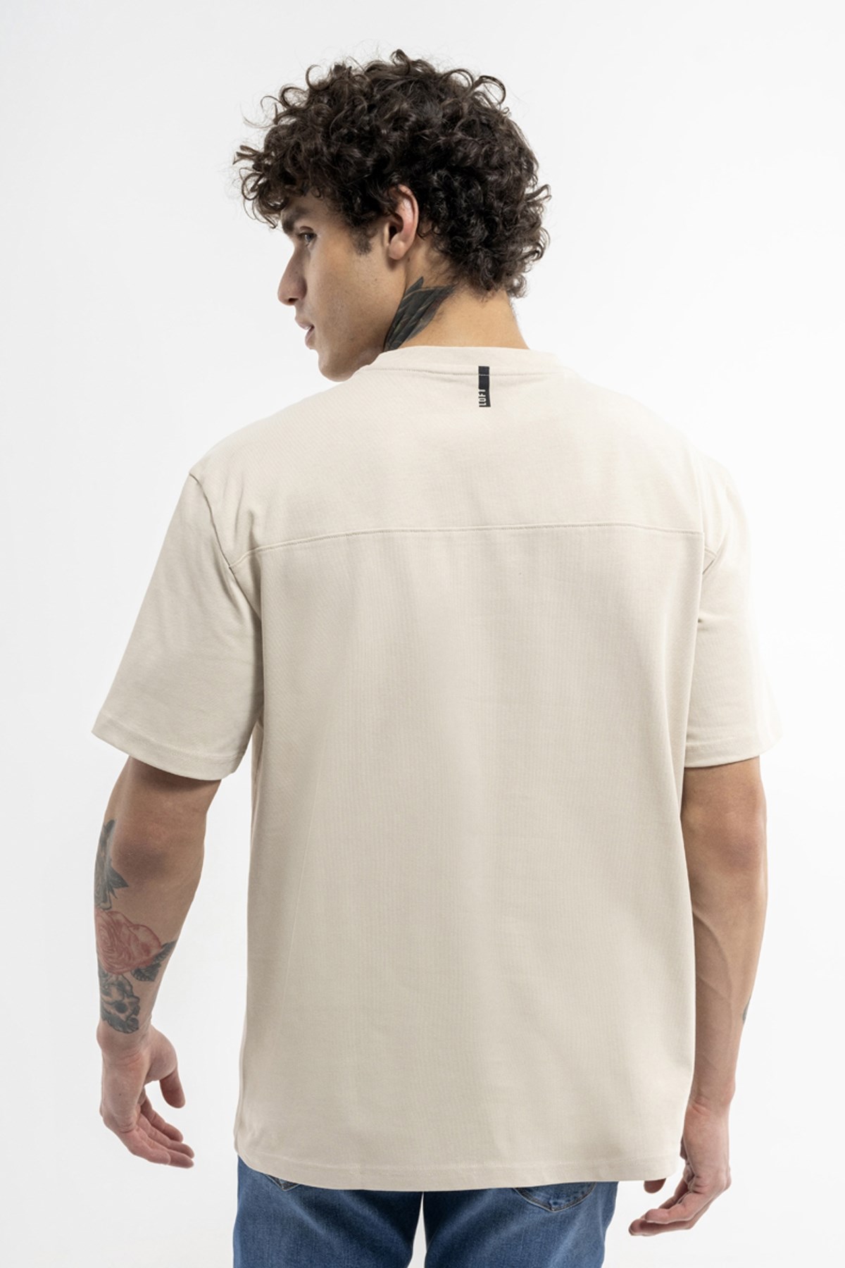 Loft Erkek Tişört LF2034833 Krem