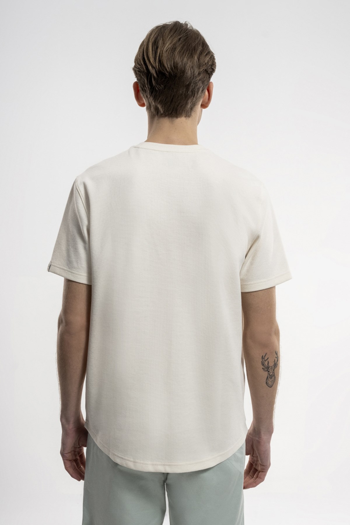 Loft Erkek Tişört LF2034875 Ekru