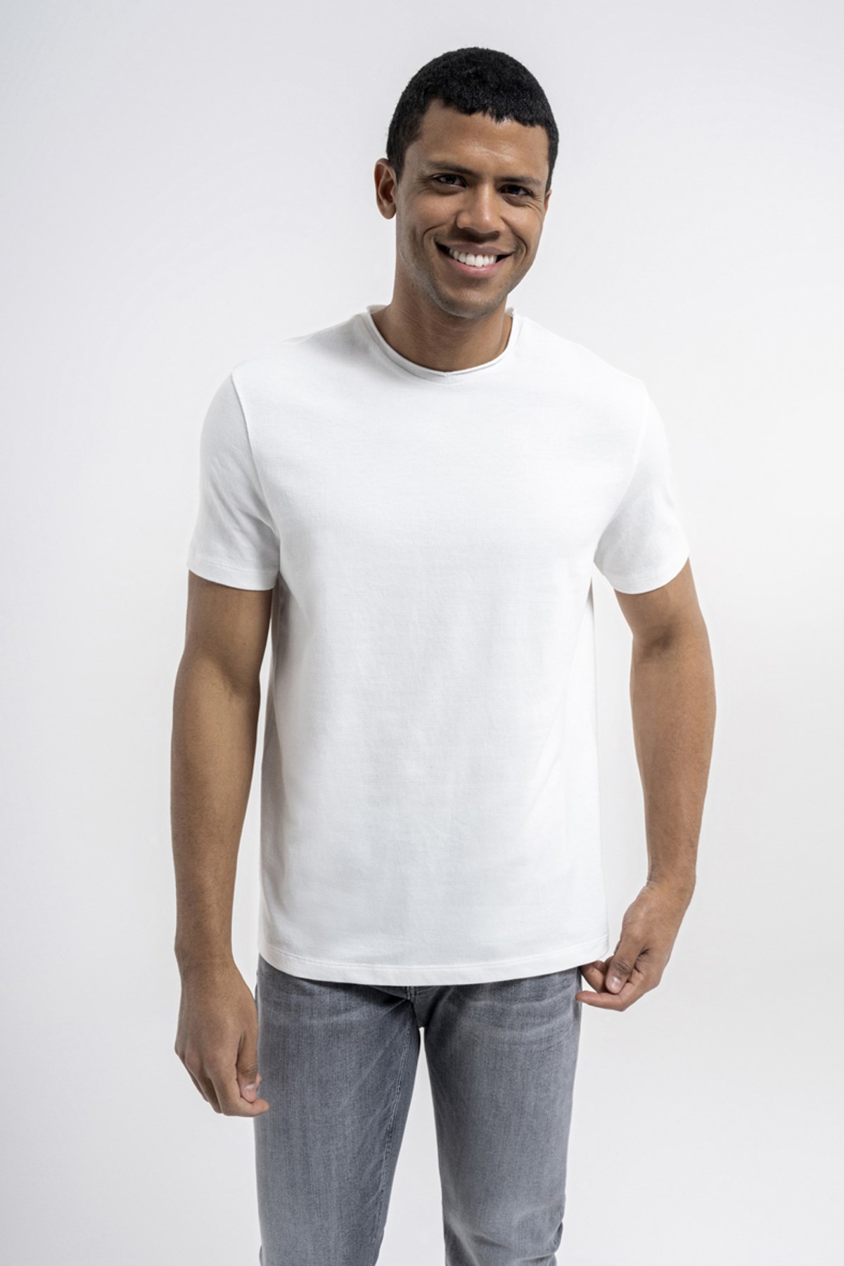 Loft Erkek Tişört LF2034902 Beyaz