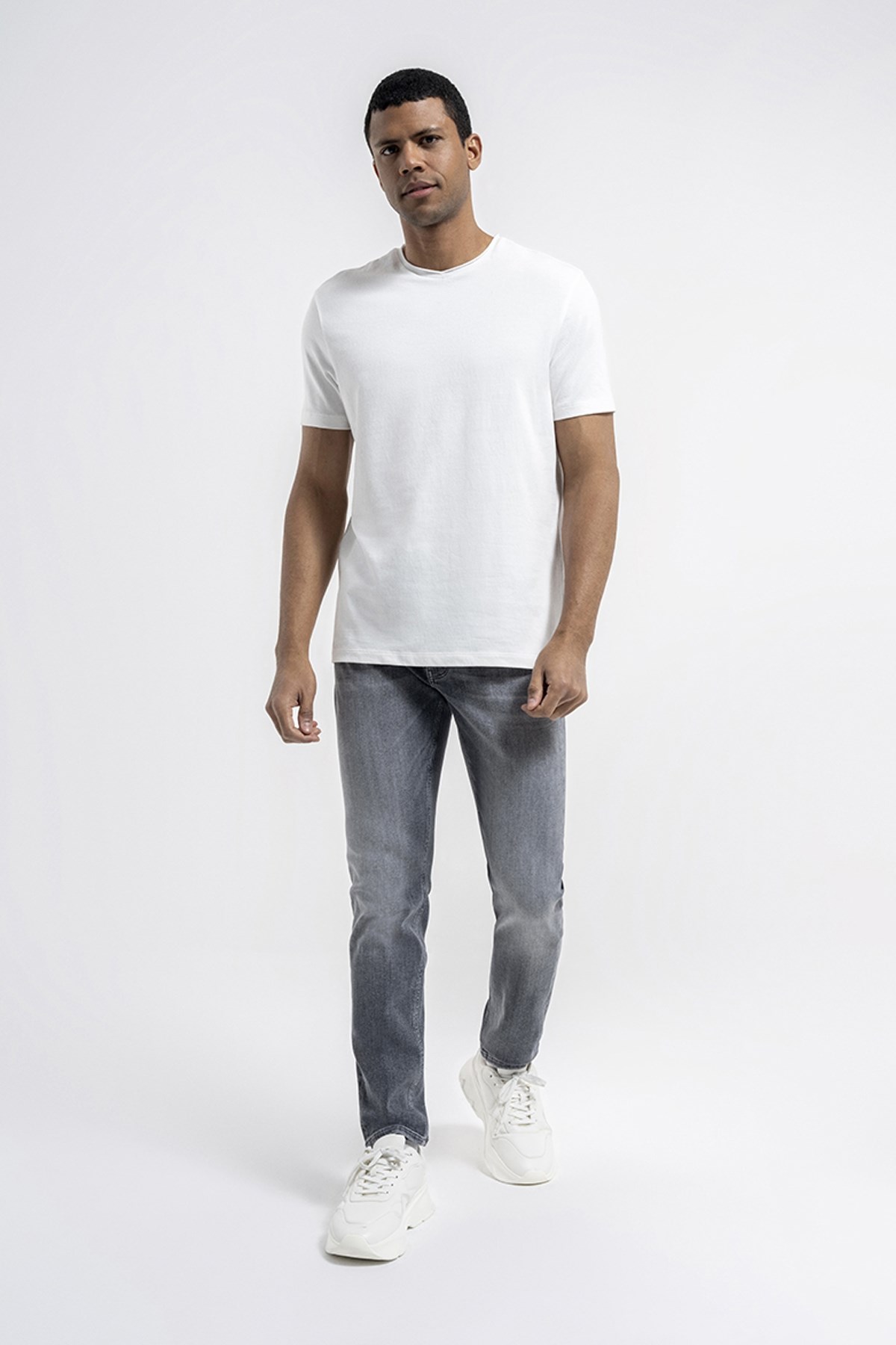 Loft Erkek Tişört LF2034902 Beyaz