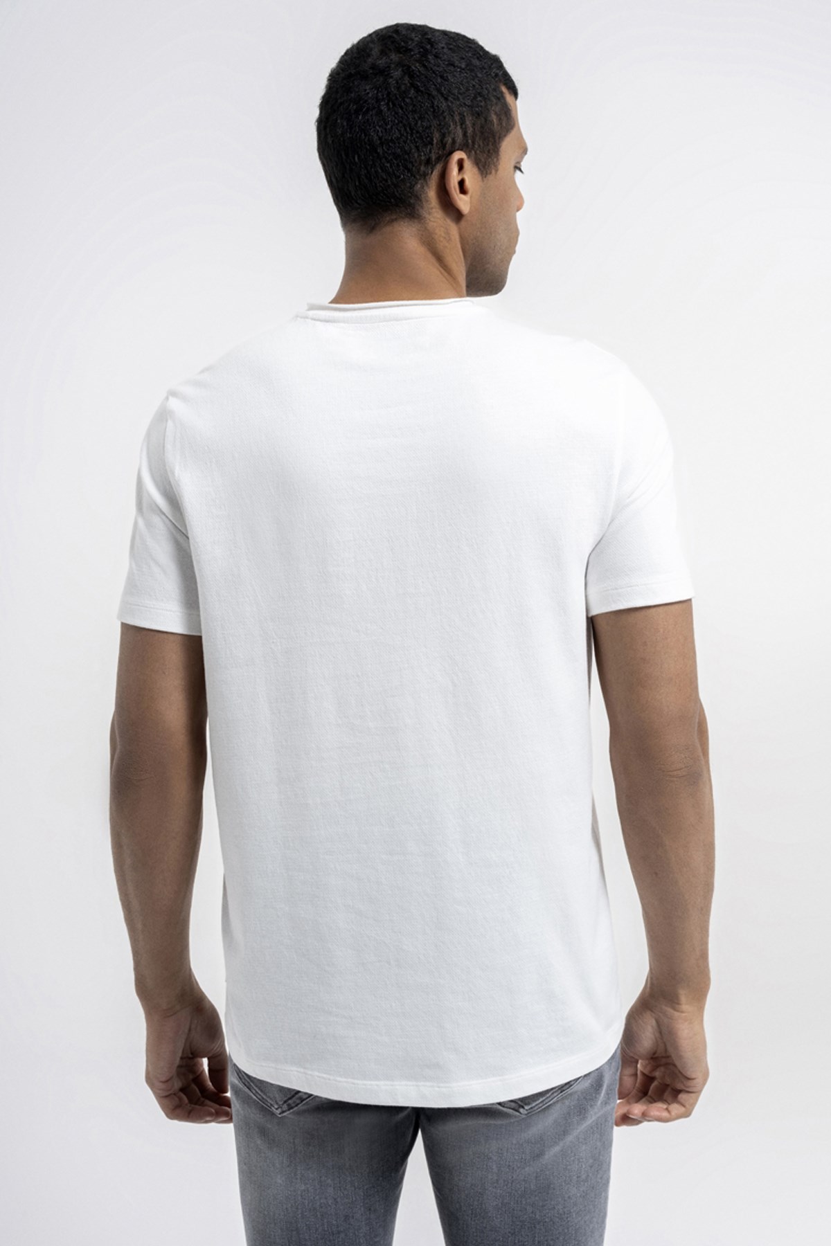 Loft Erkek Tişört LF2034902 Beyaz