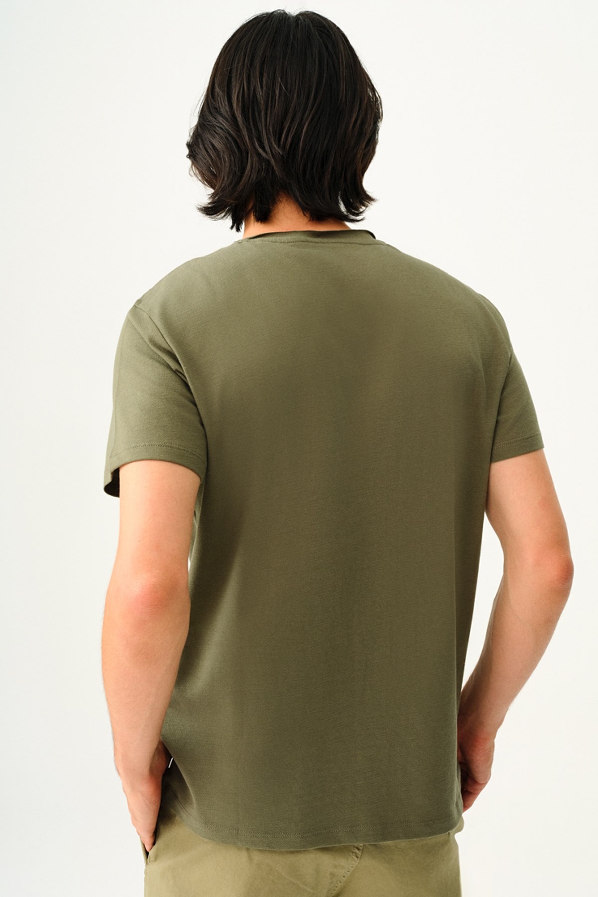 Loft Erkek Tişört LF2034902 Haki