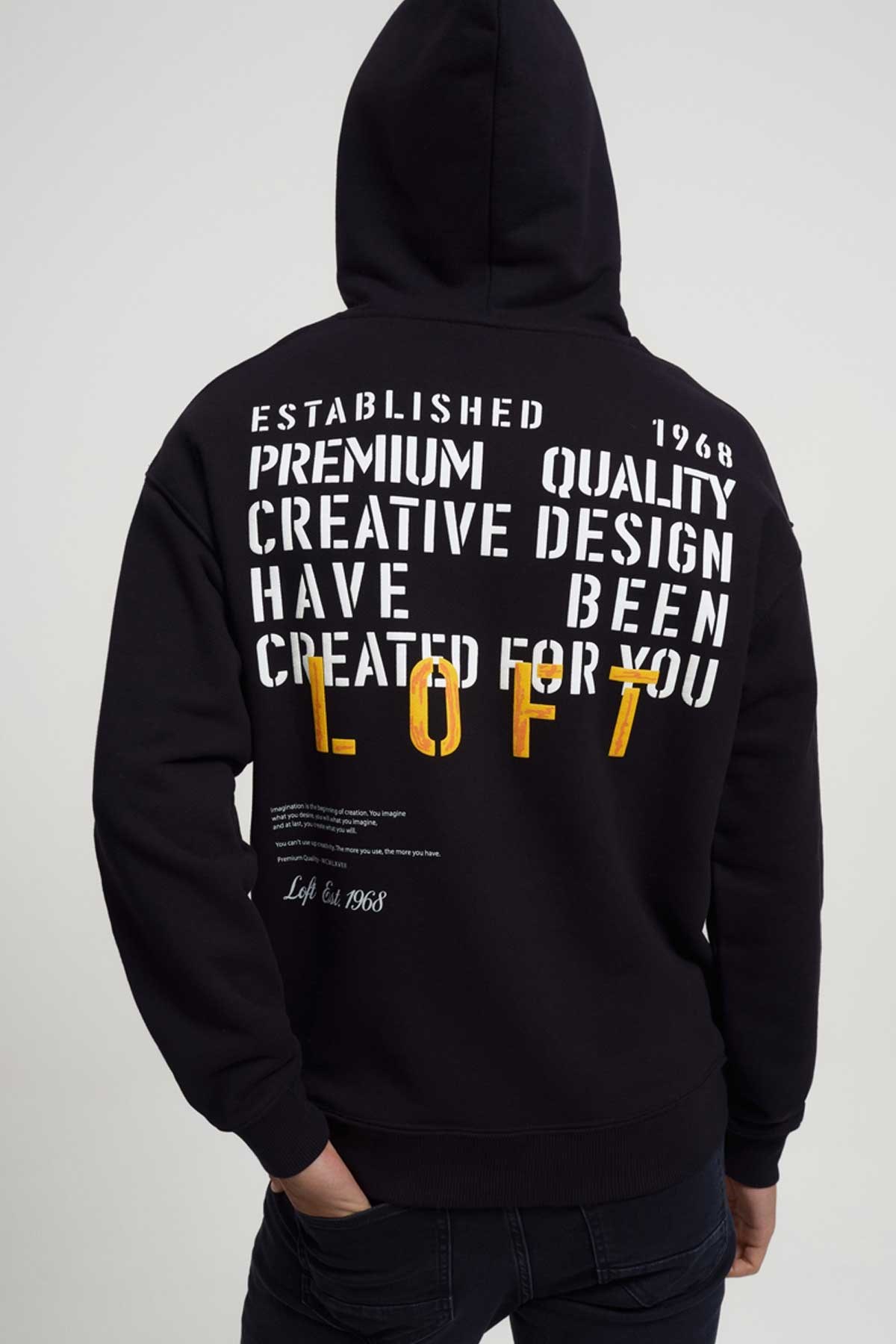 Loft Erkek Sweatshirt LF2034913 Siyah