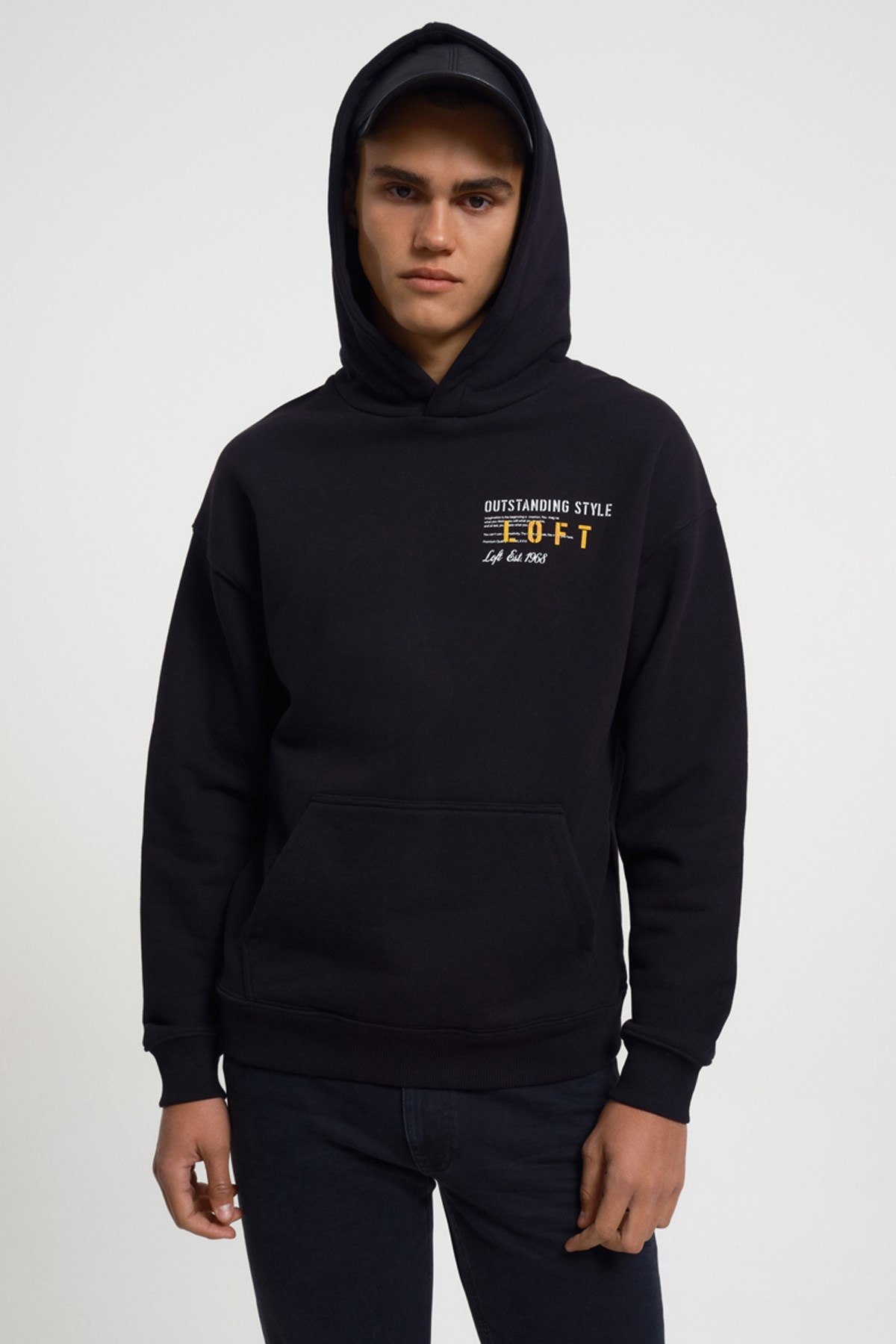 Loft Erkek Sweatshirt LF2034913 Siyah