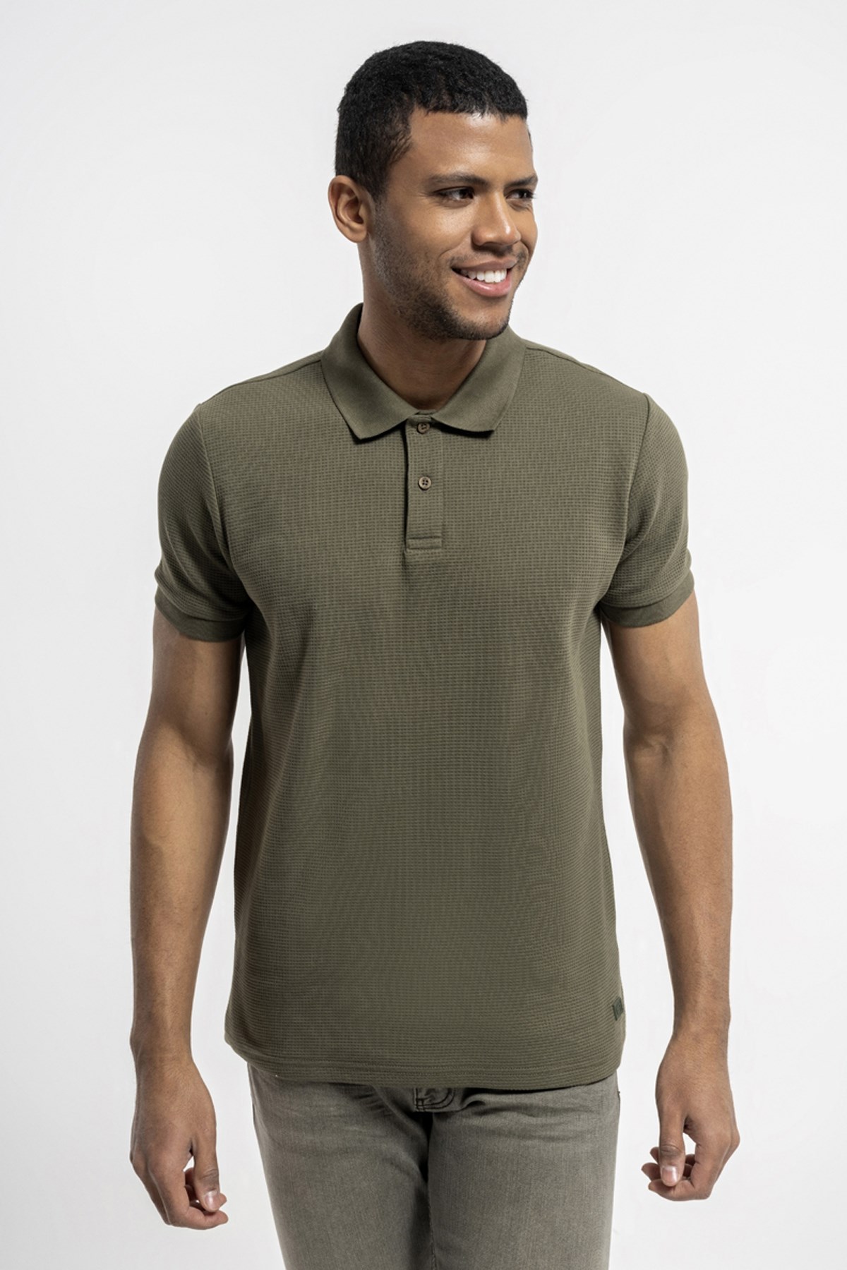 Loft Erkek Polo Yaka Tişört LF2035011 Haki