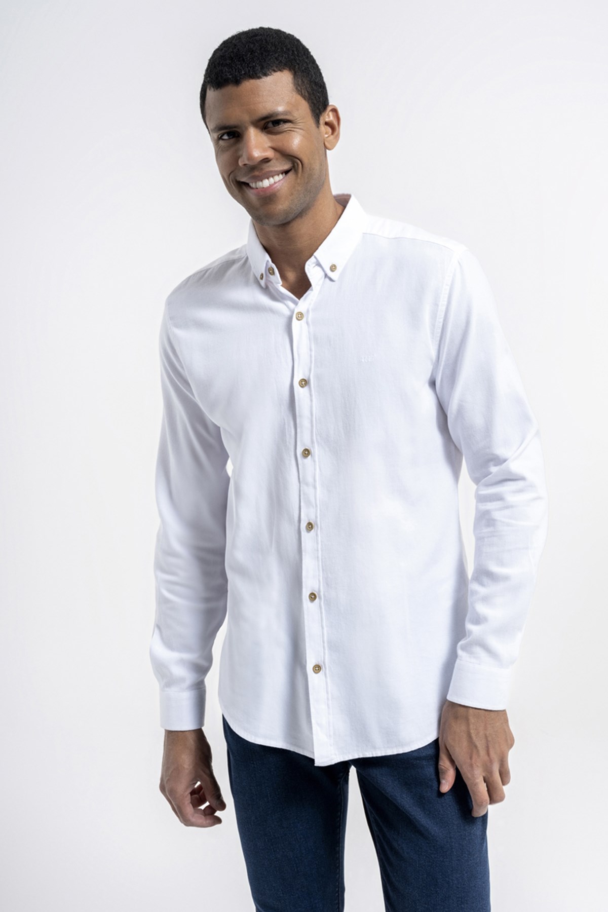 Loft Regular Fit Erkek Gömlek LF2035042 Beyaz