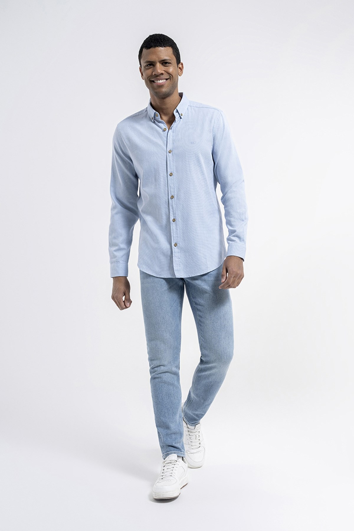 Loft Regular Fit Erkek Gömlek LF2035042 Mavi