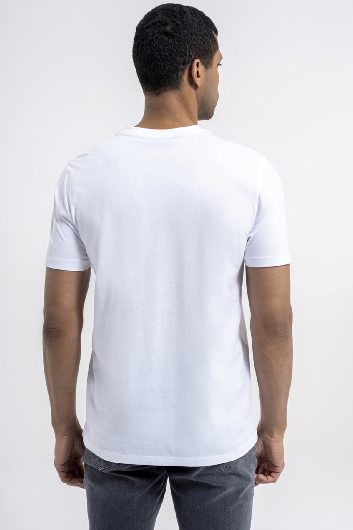 Loft Regular Fit Erkek Tişört LF2035055 Beyaz