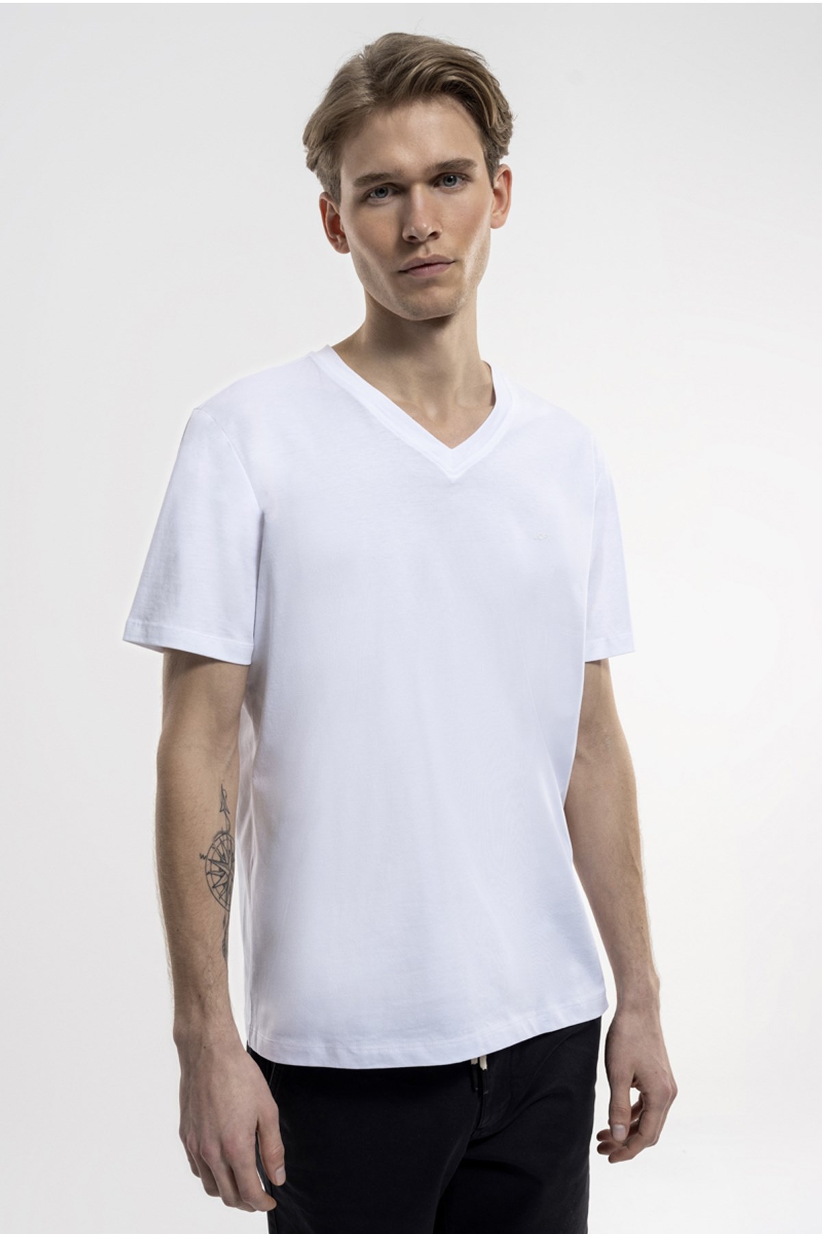Loft Regular Fit Erkek Tişört LF2035131 Beyaz