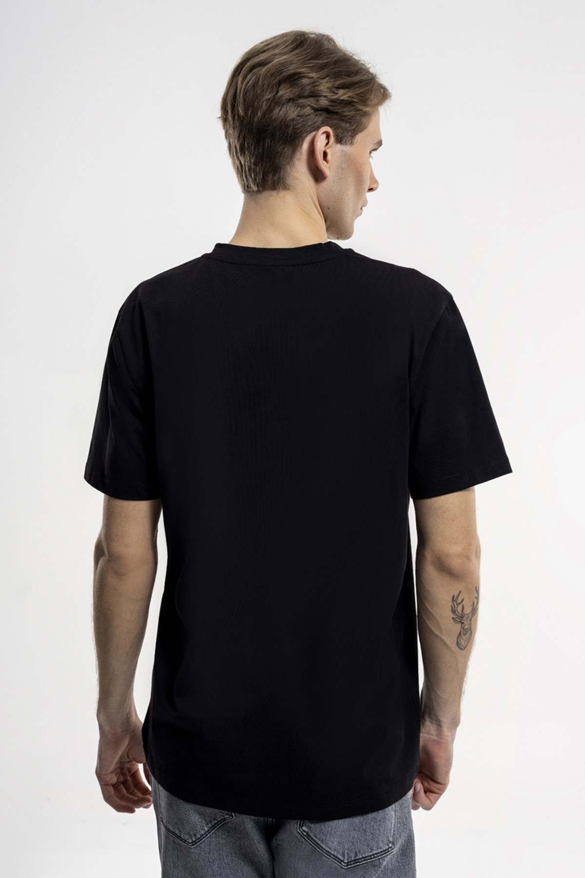 Loft Regular Fit Erkek Tişört LF2035131 Siyah