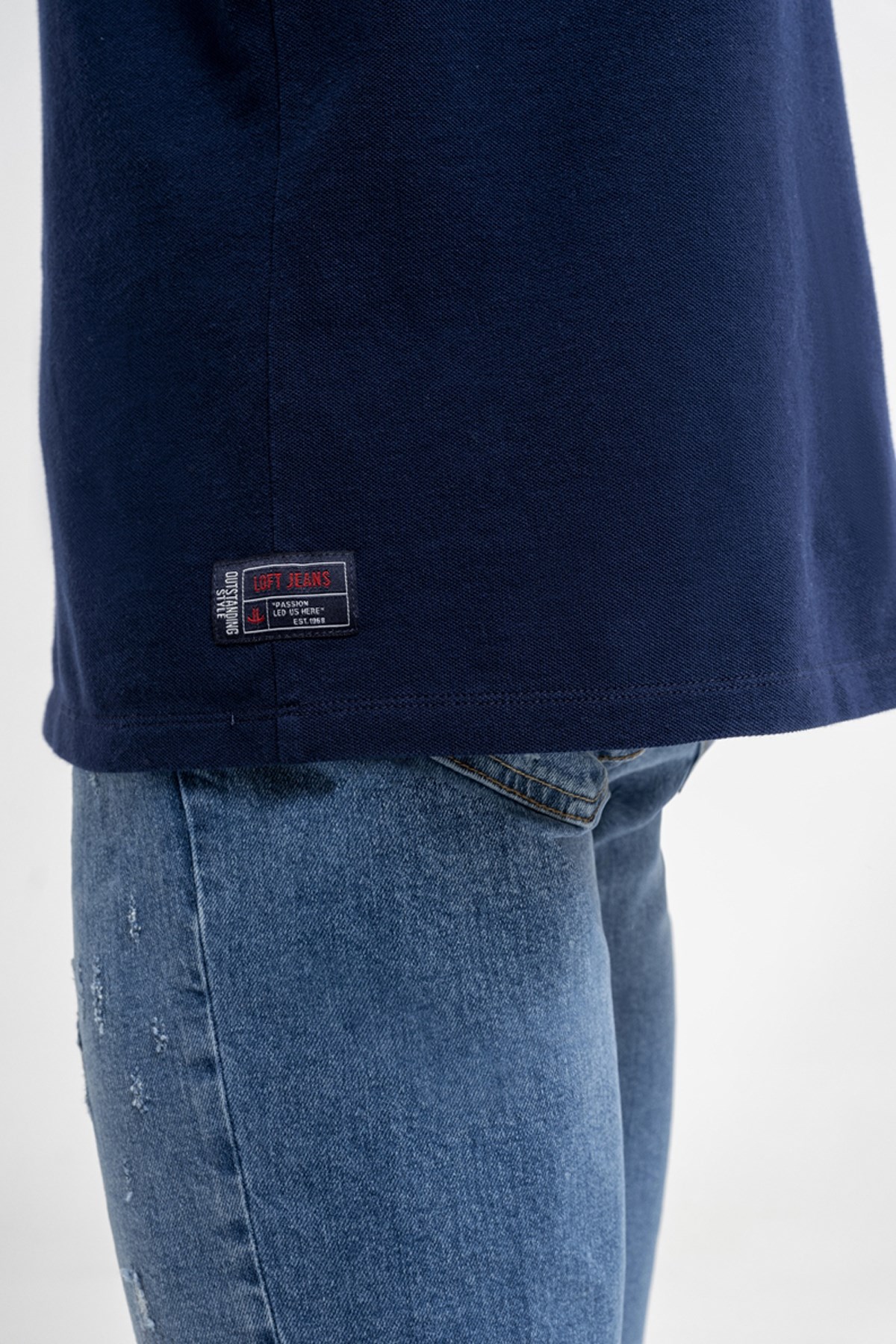 Loft Erkek Tişört LF2035138 İndigo
