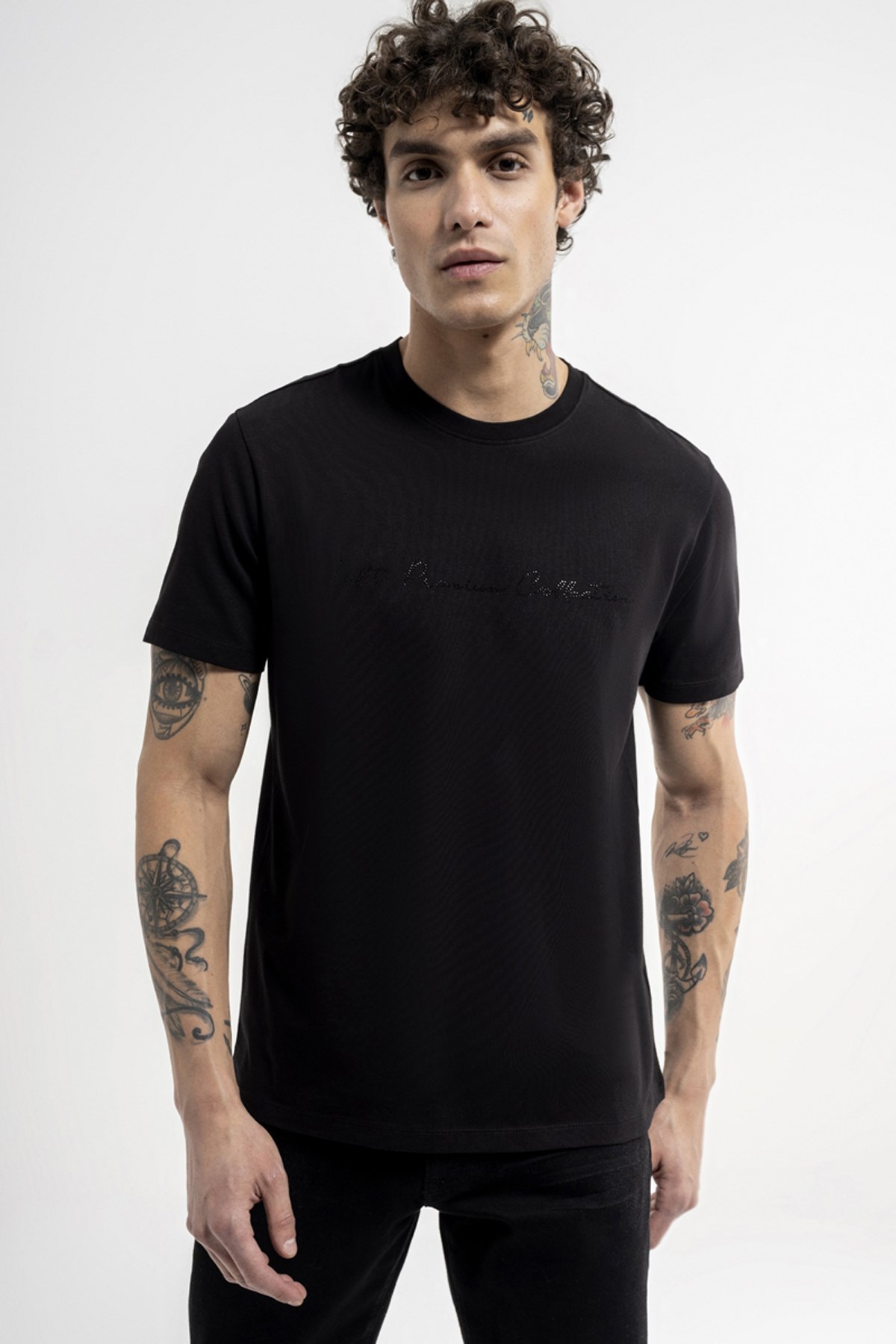 Loft Regular Fit  Erkek Tişört LF2035149 Siyah