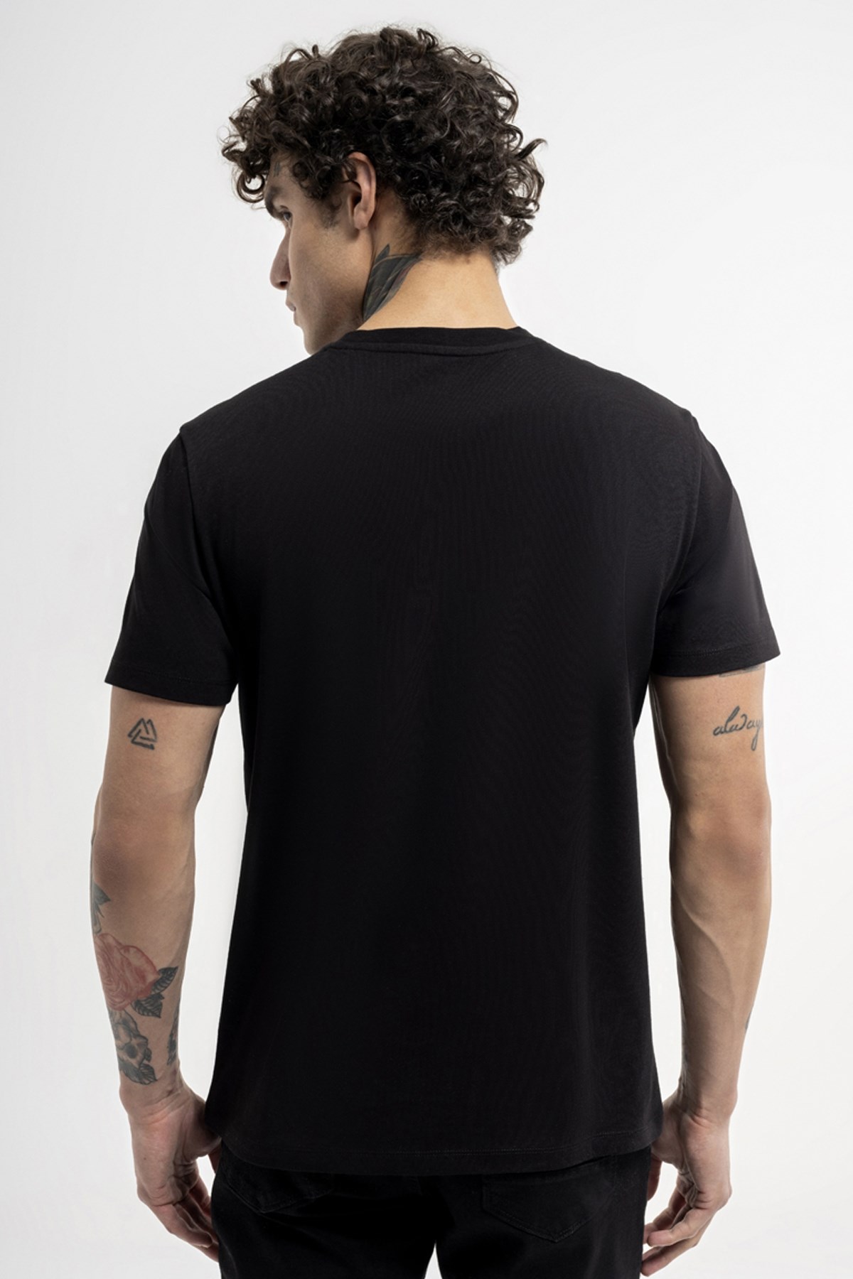 Loft Regular Fit  Erkek Tişört LF2035149 Siyah