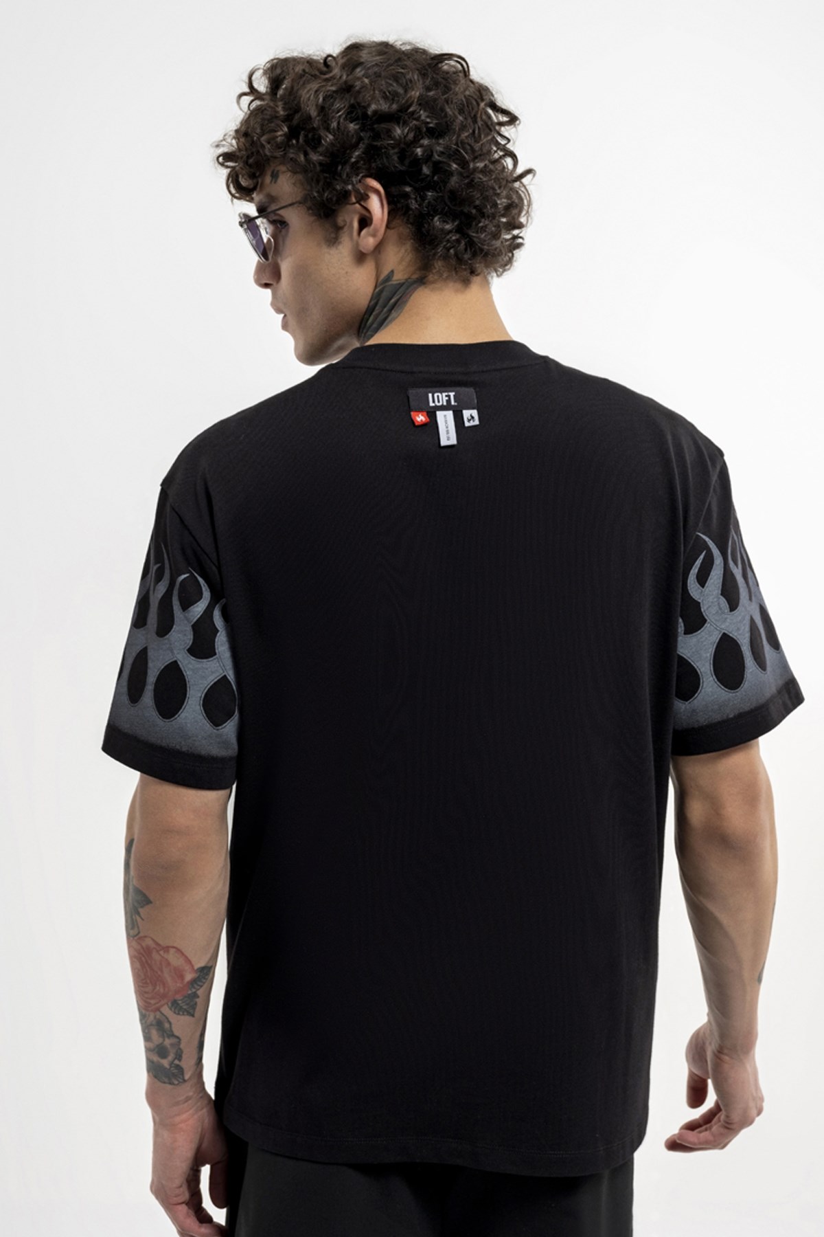 Loft Erkek Tişört LF2035153 Siyah