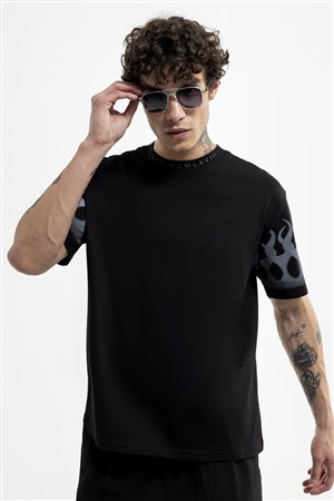 Loft Erkek Tişört LF2035153 Siyah