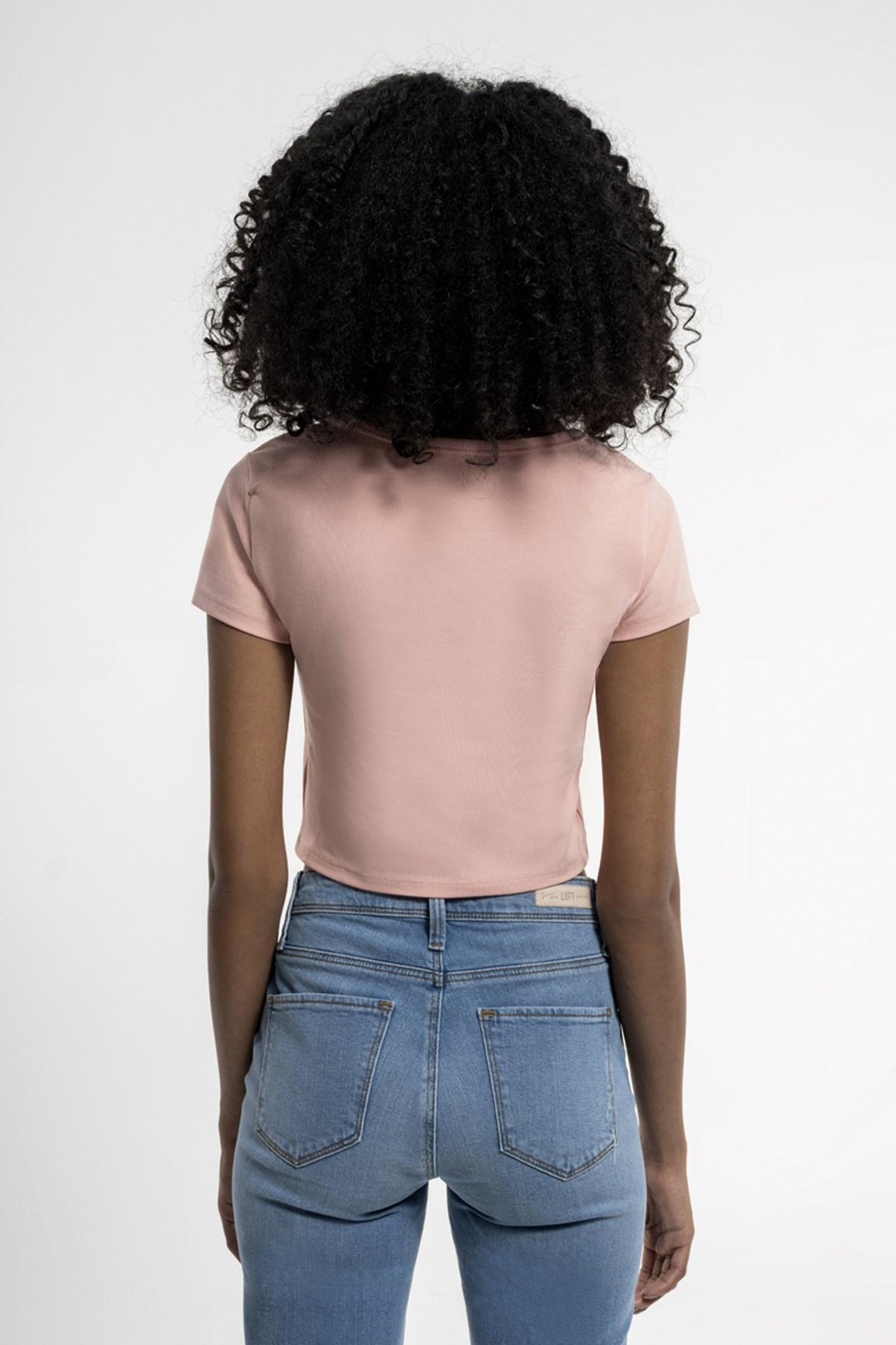 Loft Kadın Tişört LF2035278 Pembe