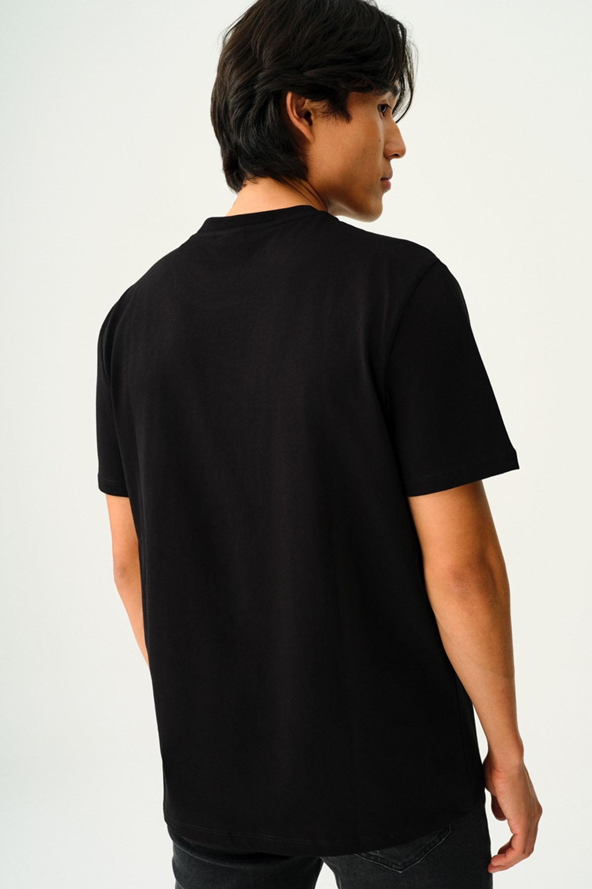 Loft Erkek Tişört LF2035326 Siyah