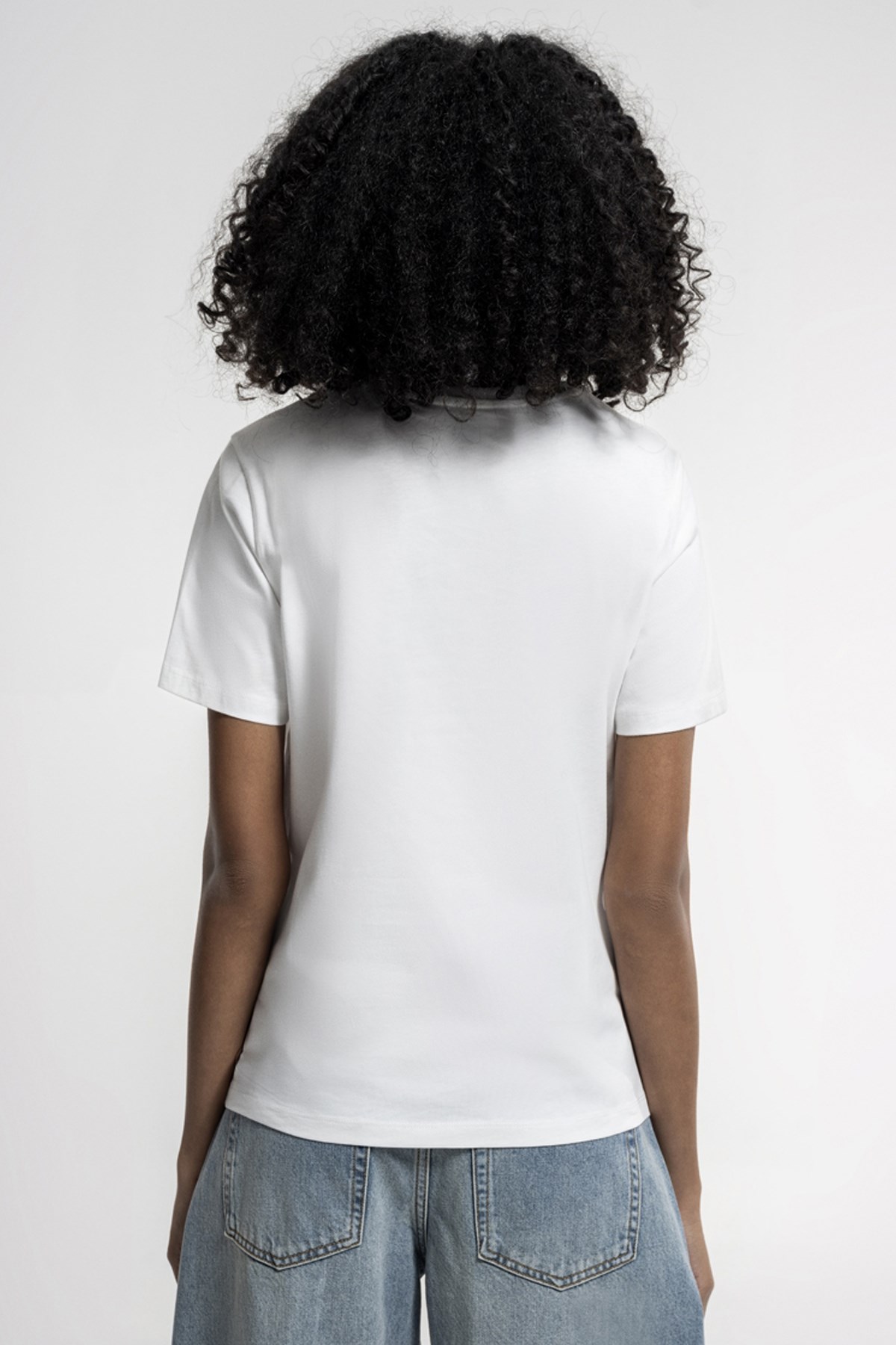 Loft Loose Fit Kadın Tişört LF2035358 Beyaz