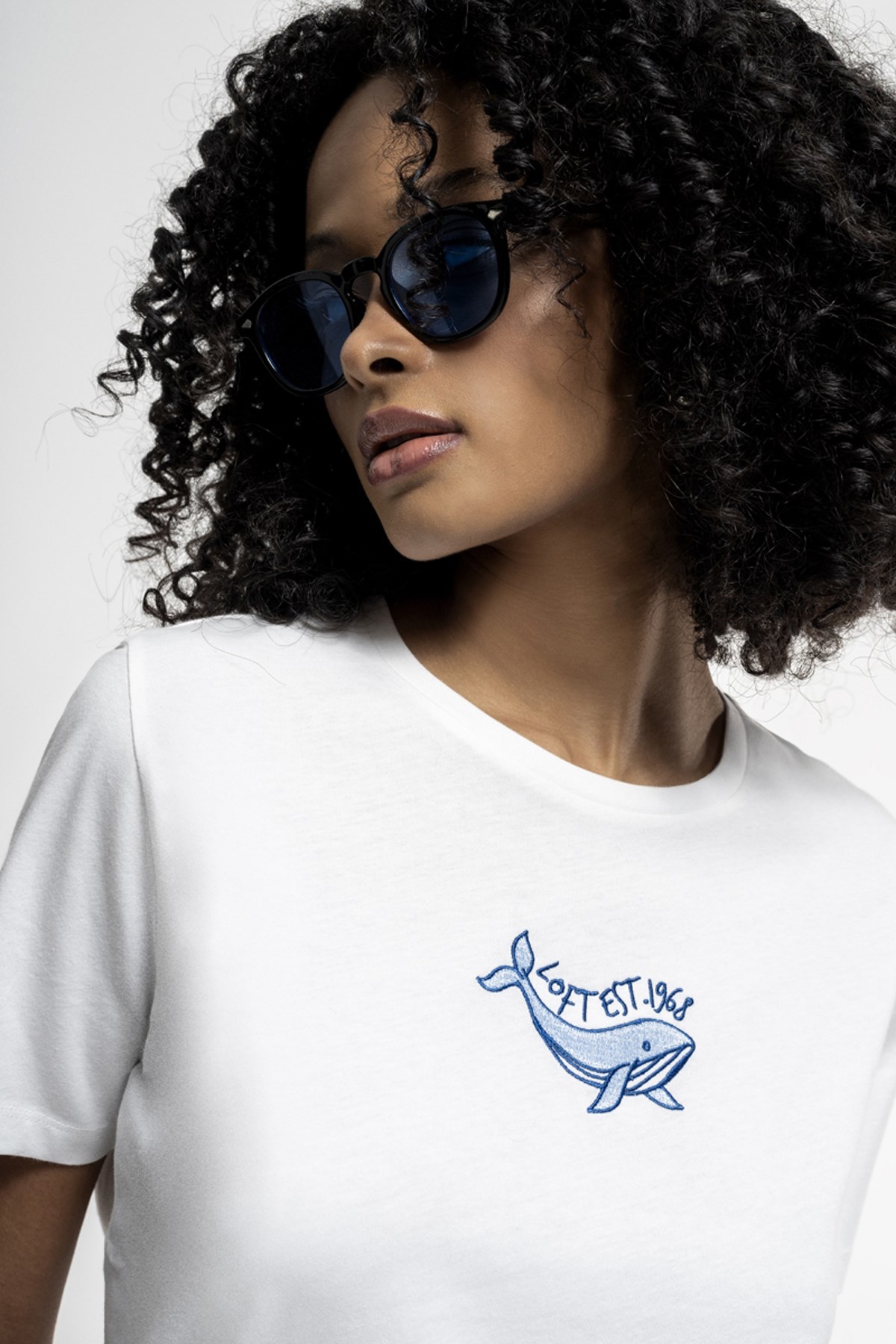 Loft Loose Fit Kadın Tişört LF2035358 Beyaz