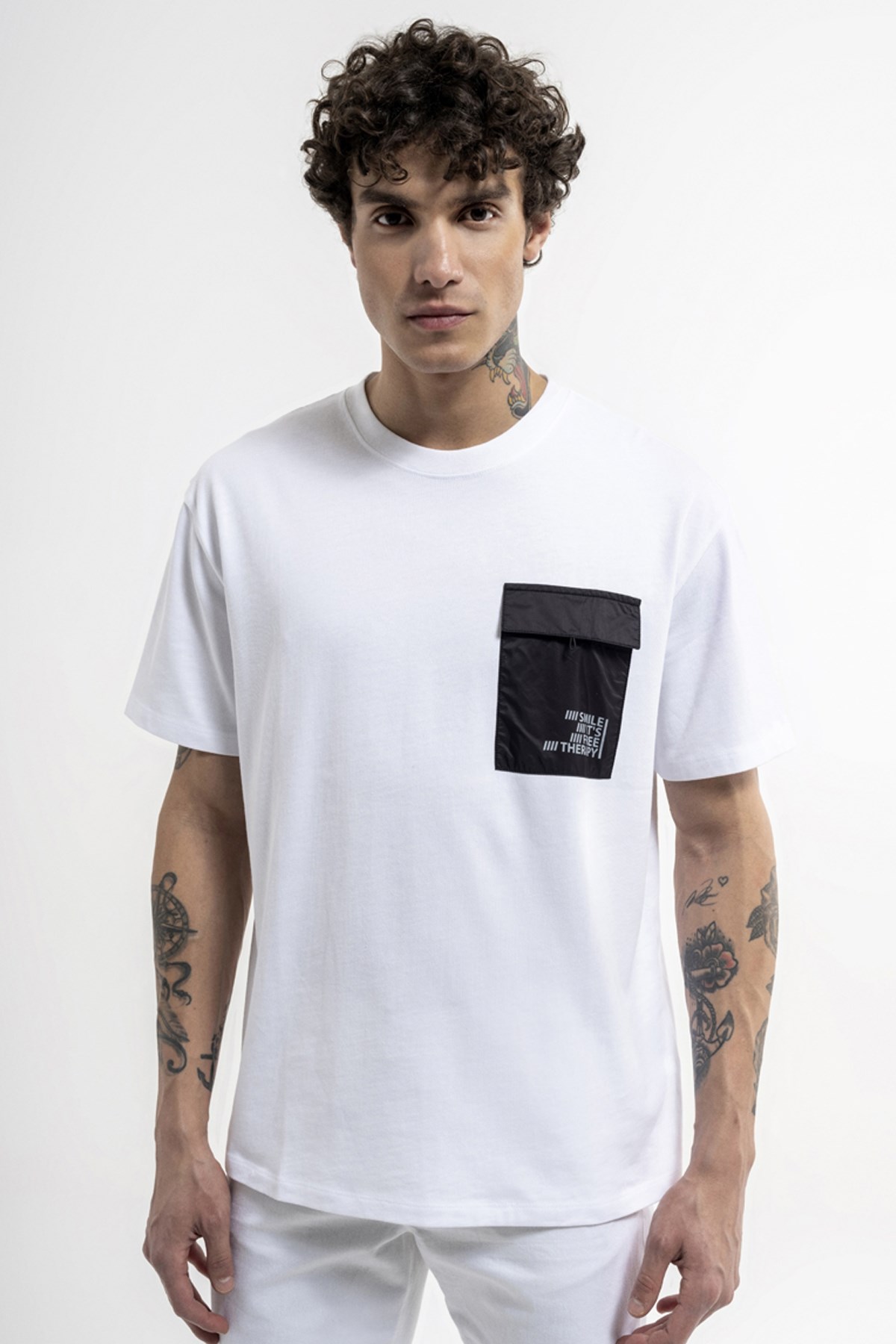 Loft Erkek Tişört LF2035366 Beyaz