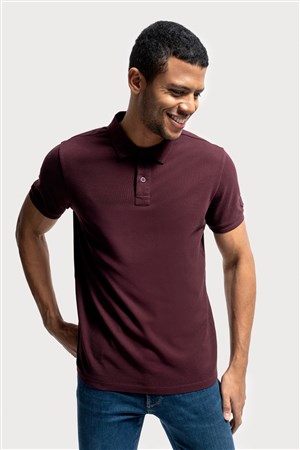 Loft Erkek Polo Yaka Tişört LF2035463 Bordo