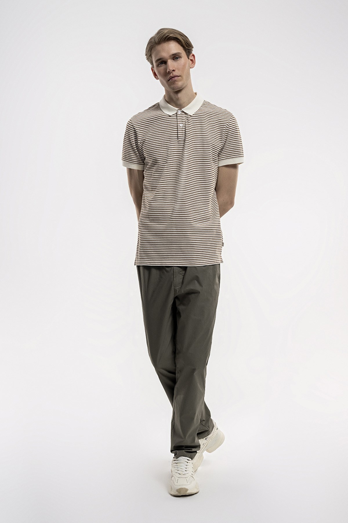 Loft Erkek Polo Yaka Tişört LF2035568 Bej