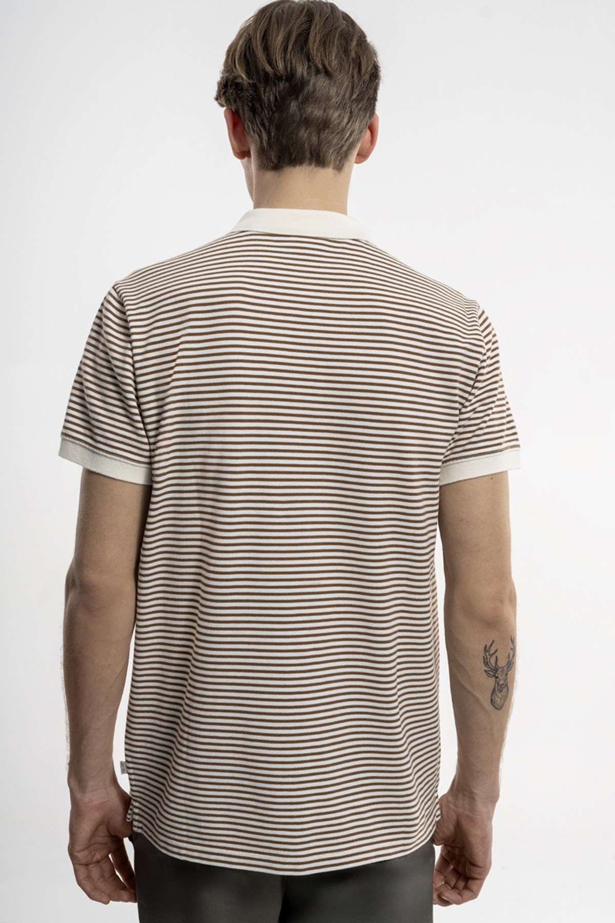 Loft Erkek Polo Yaka Tişört LF2035568 Bej