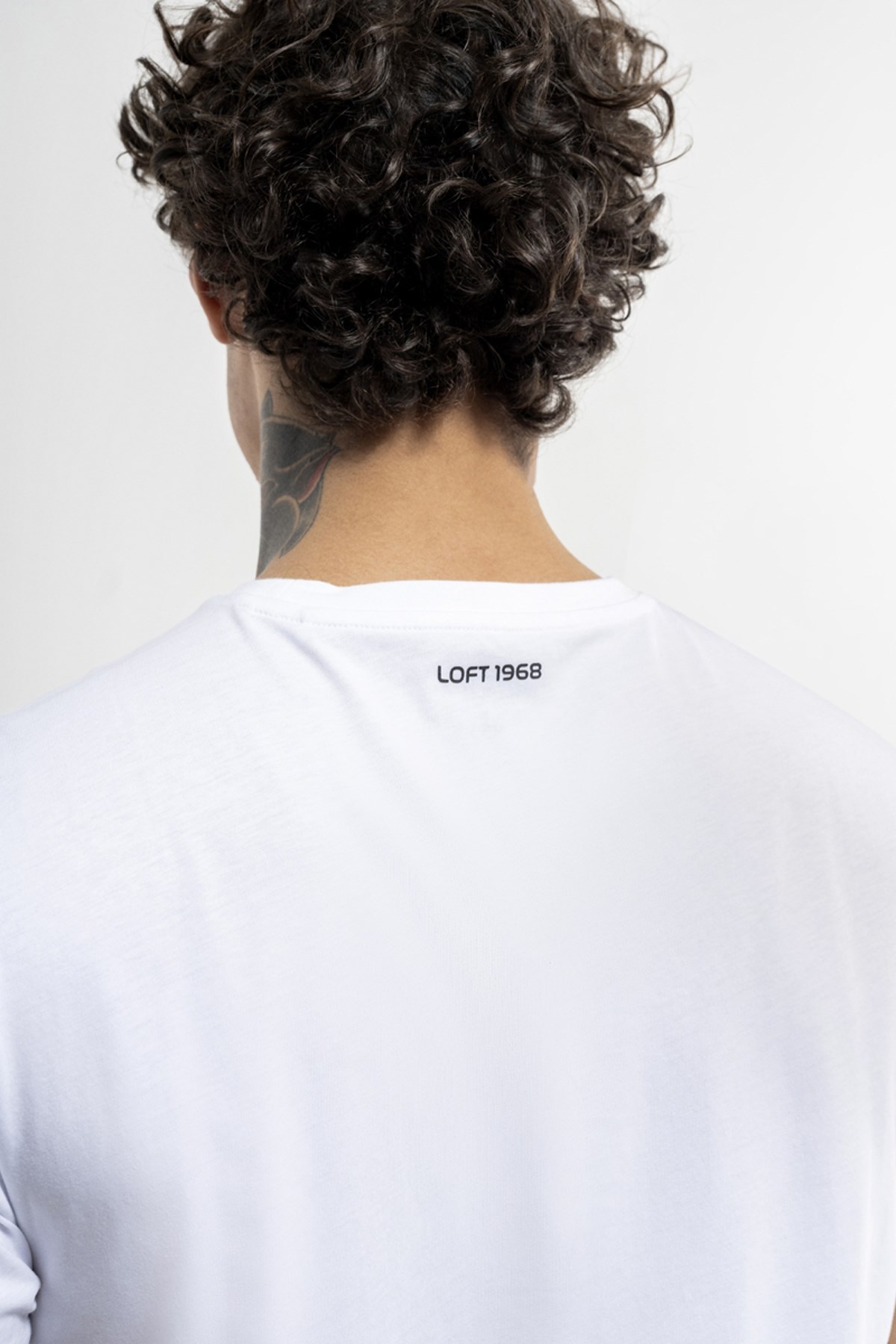 Loft Regular Fit Erkek Tişört LF2035584 Beyaz