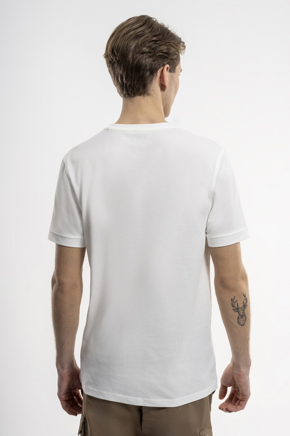 Loft Erkek Tişört LF2035592 Beyaz