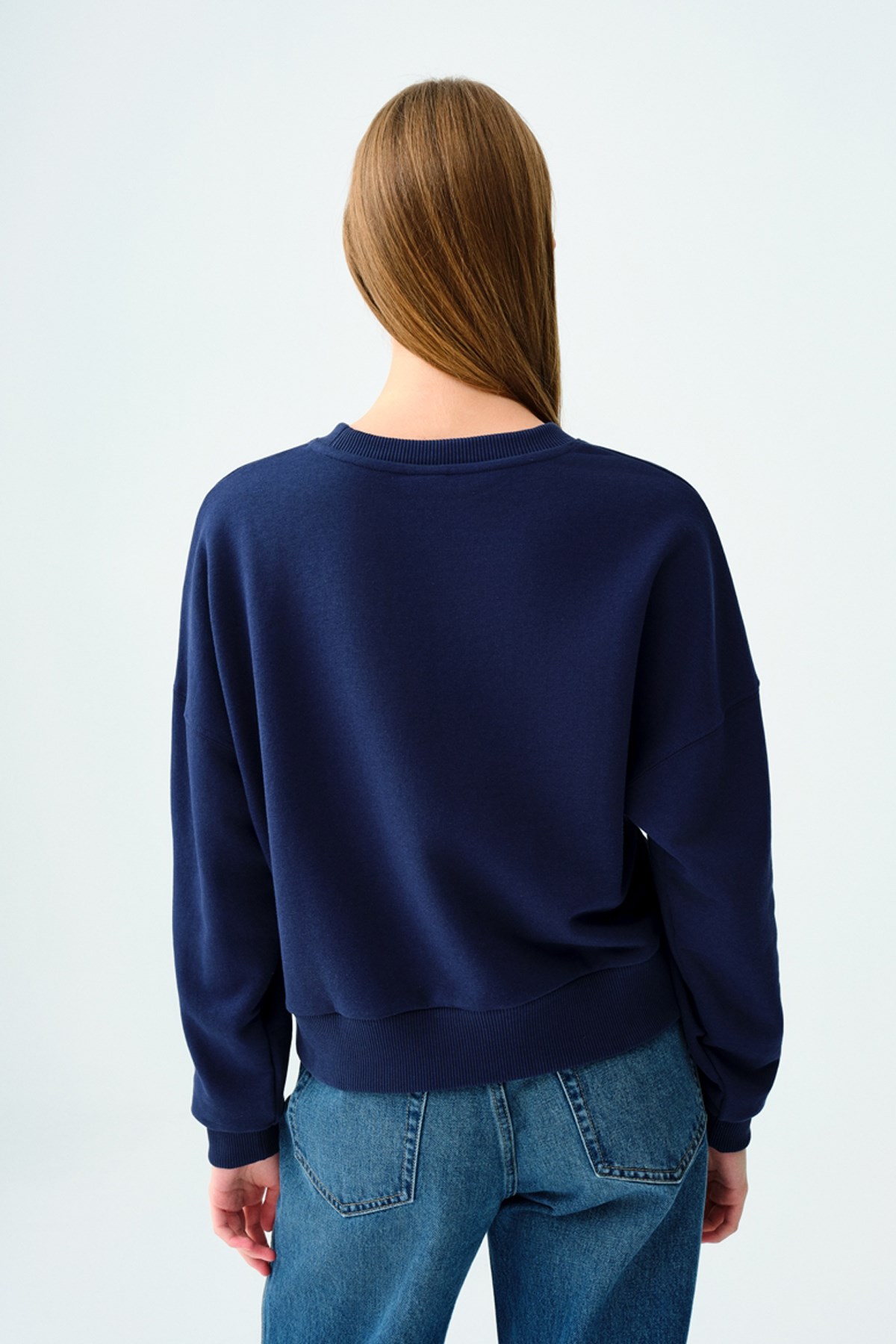 Loft Kadın Sweatshirt LF2035722 Lacivert