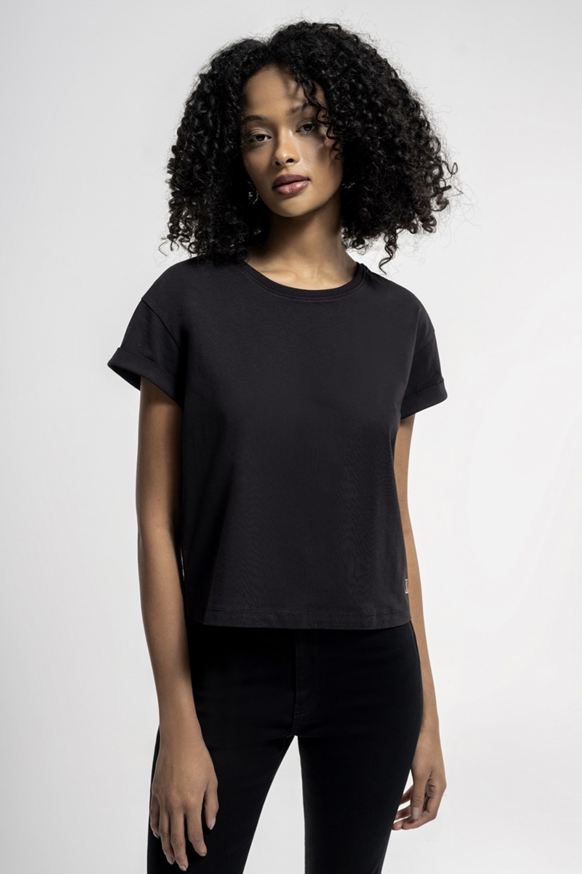 Loft Loose FitKadın Tişört LF2035741 Siyah