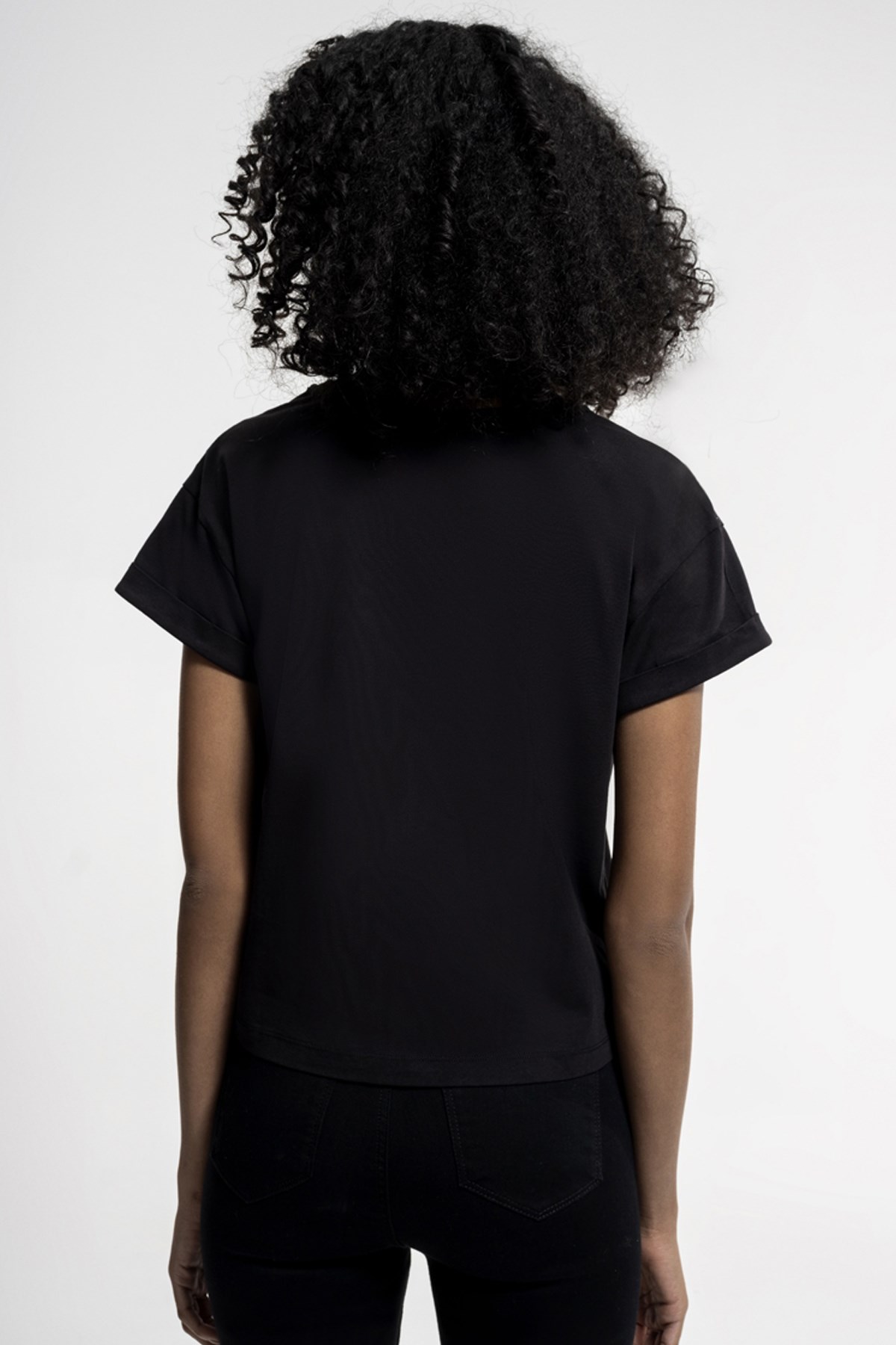Loft Loose FitKadın Tişört LF2035741 Siyah