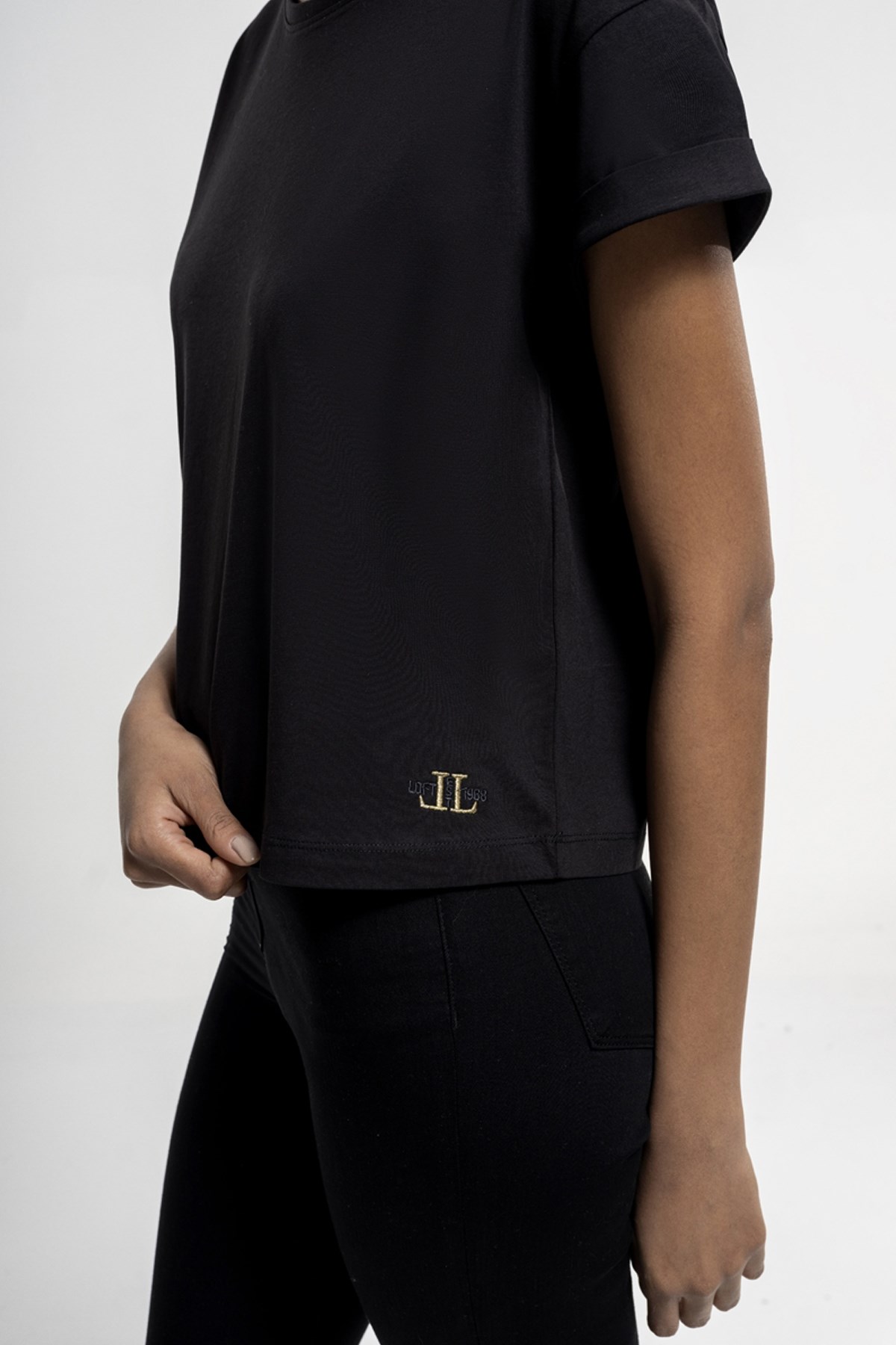Loft Loose FitKadın Tişört LF2035741 Siyah