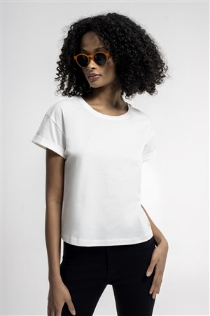 Loft Loose FitKadın Tişört LF2035741 Beyaz
