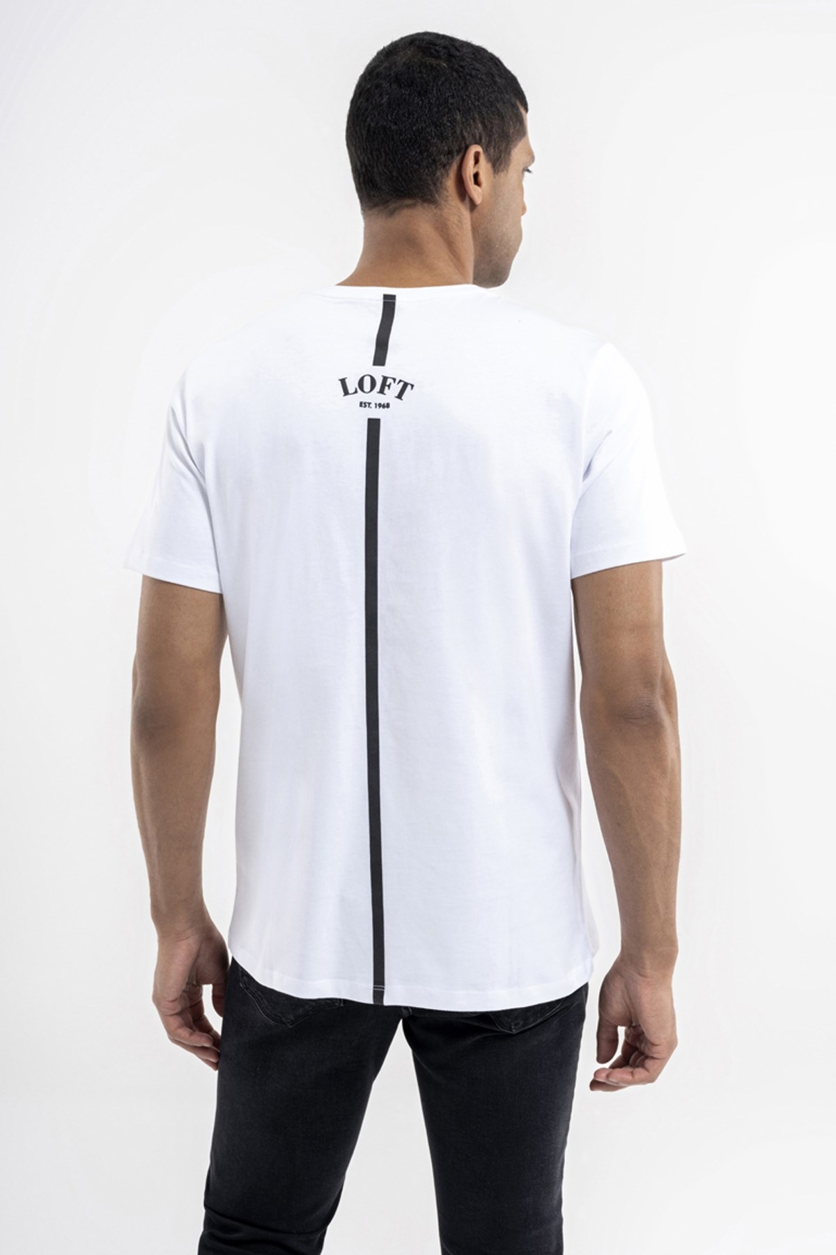 Loft Erkek Tişört LF2035802 Beyaz