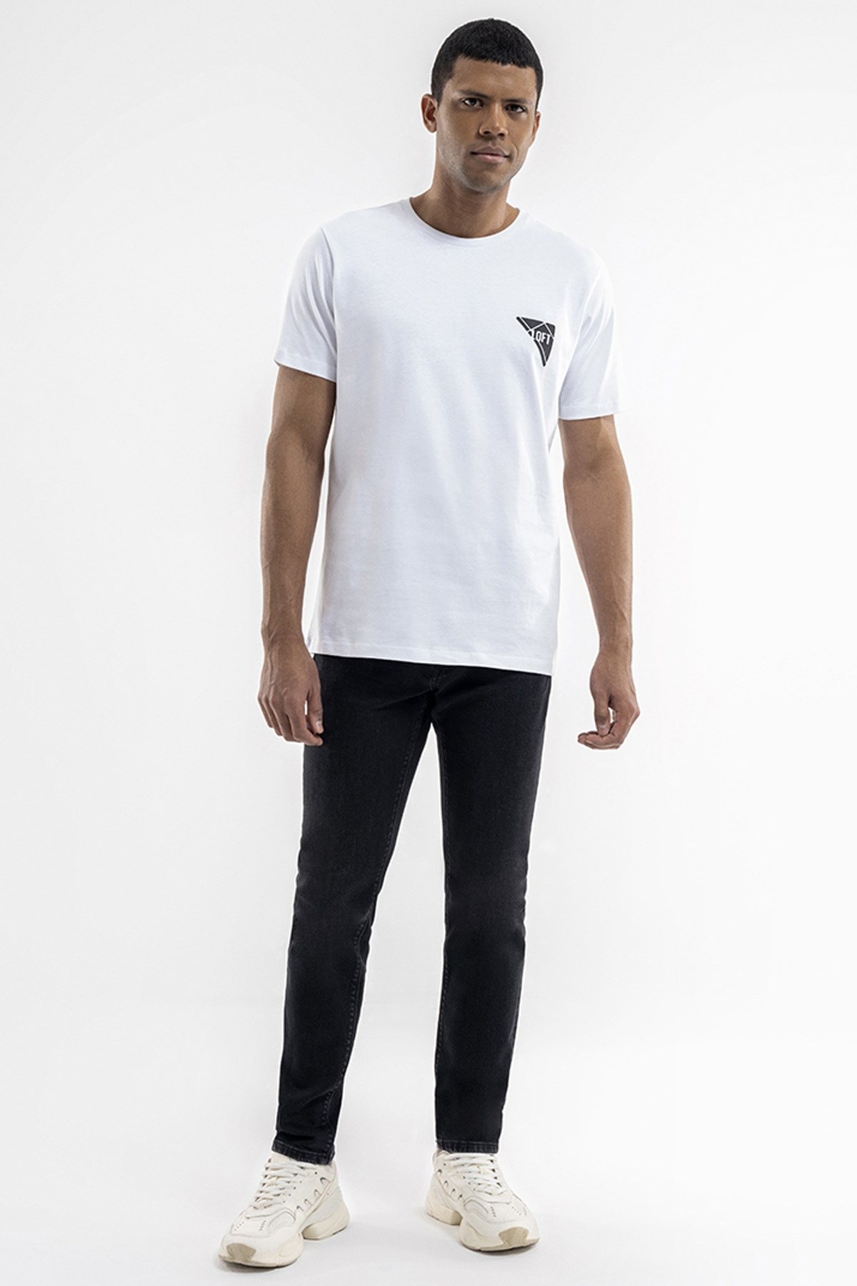 Loft Erkek Tişört LF2035802 Beyaz