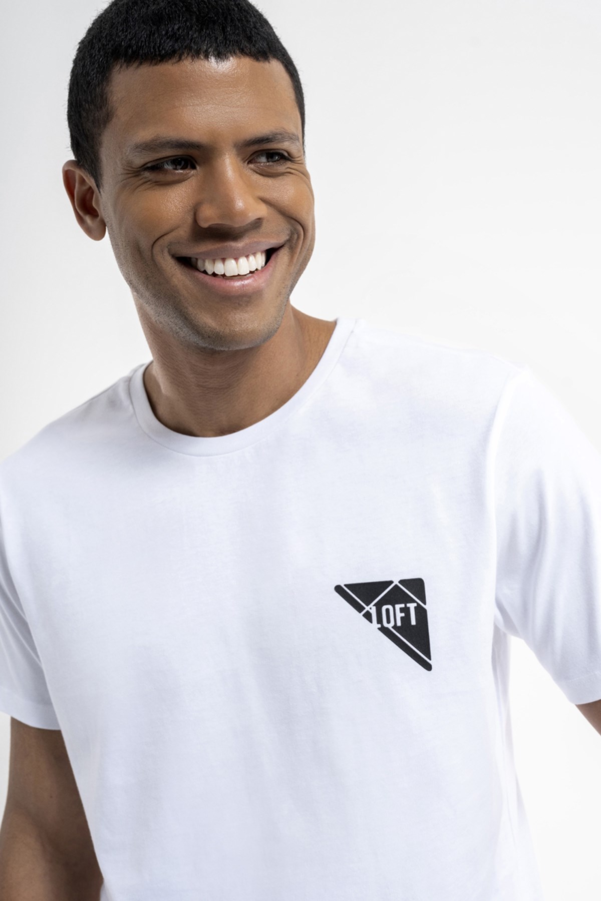 Loft Erkek Tişört LF2035802 Beyaz