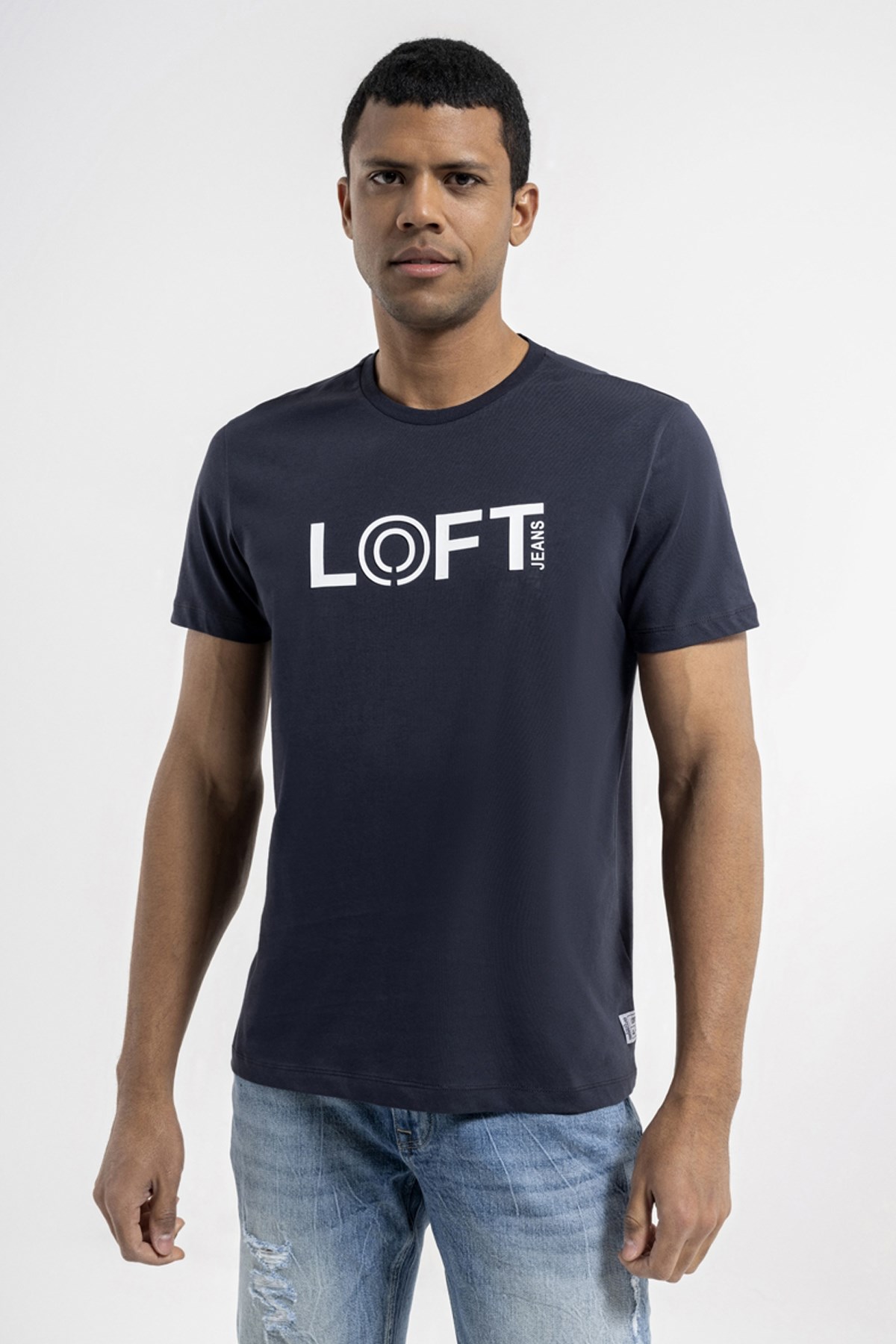 Loft Erkek Tişört LF2035973 Lacivert