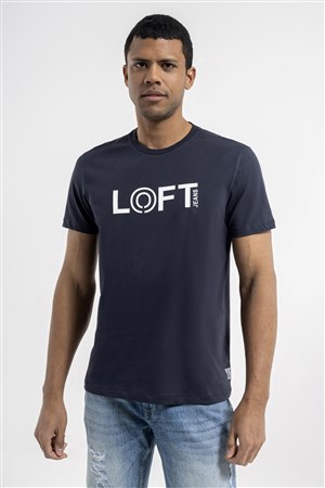 Loft Erkek Tişört LF2035973 Lacivert