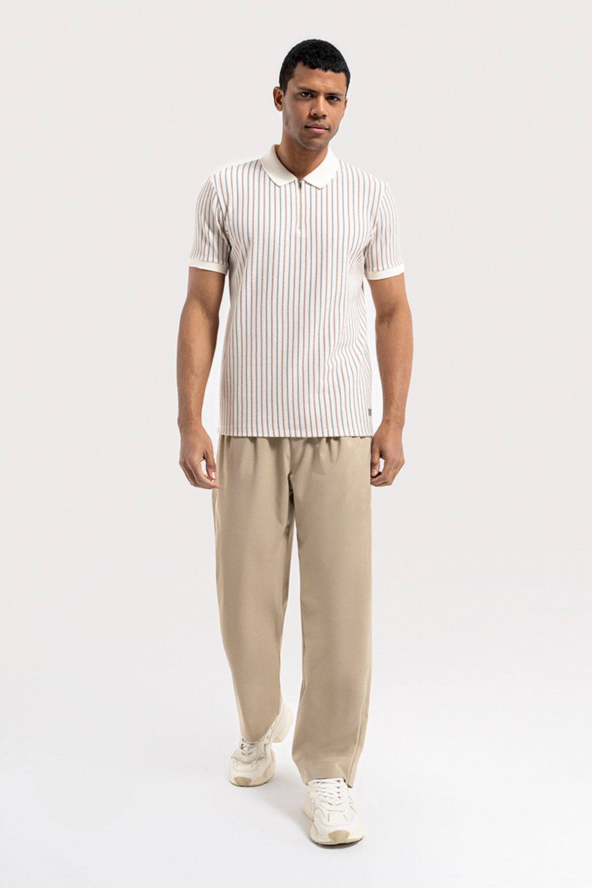 Loft Erkek Polo Yaka Tişört LF2036023 Pembe