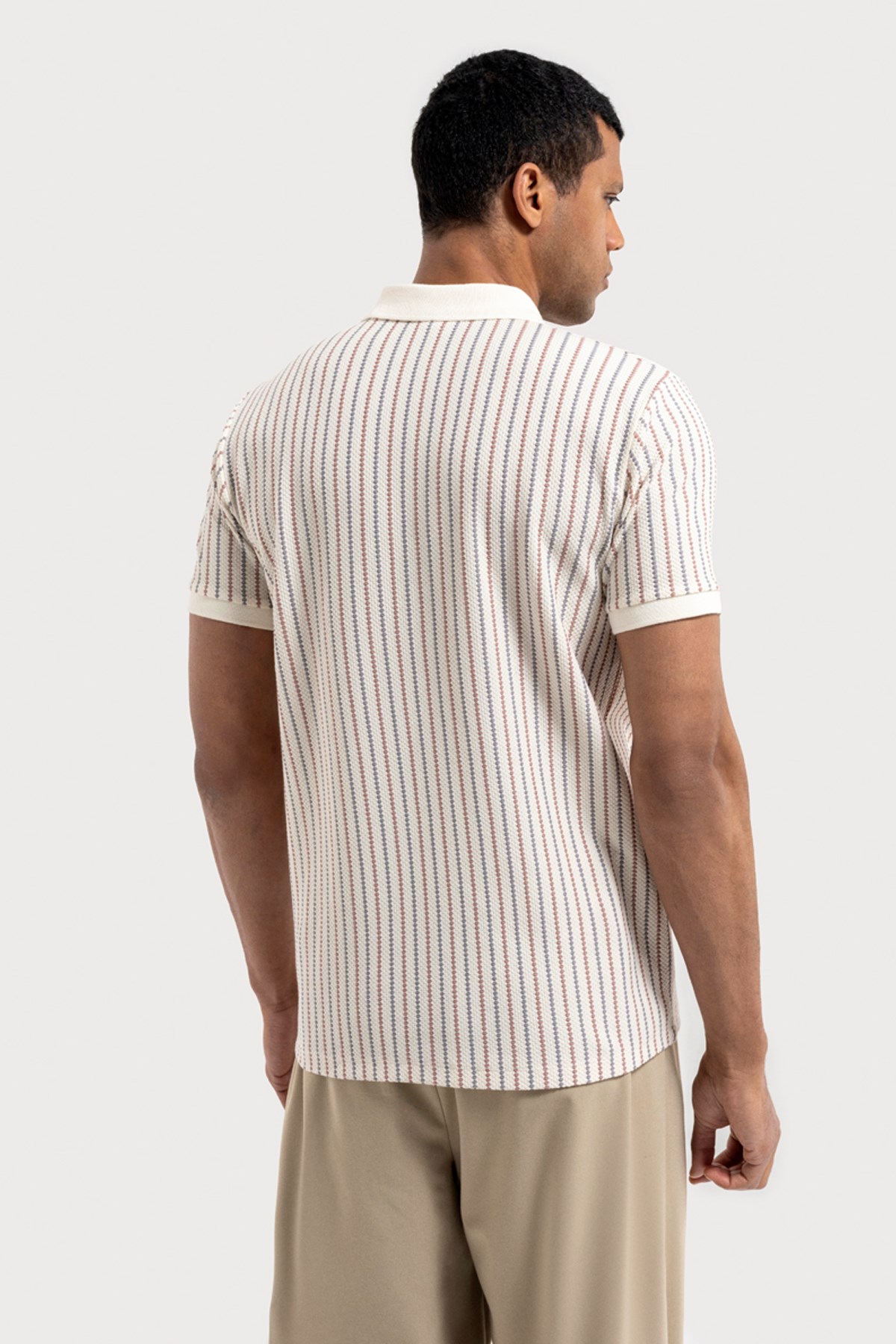 Loft Erkek Polo Yaka Tişört LF2036023 Pembe